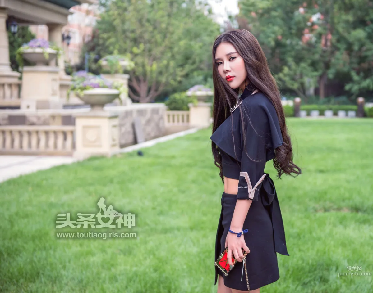 Ai Lisha, Goddess Visits Shop Longtaiyuan Chapter, Ai Lisha Retouched, [TouTiao Goddess], Photo Set photo 19