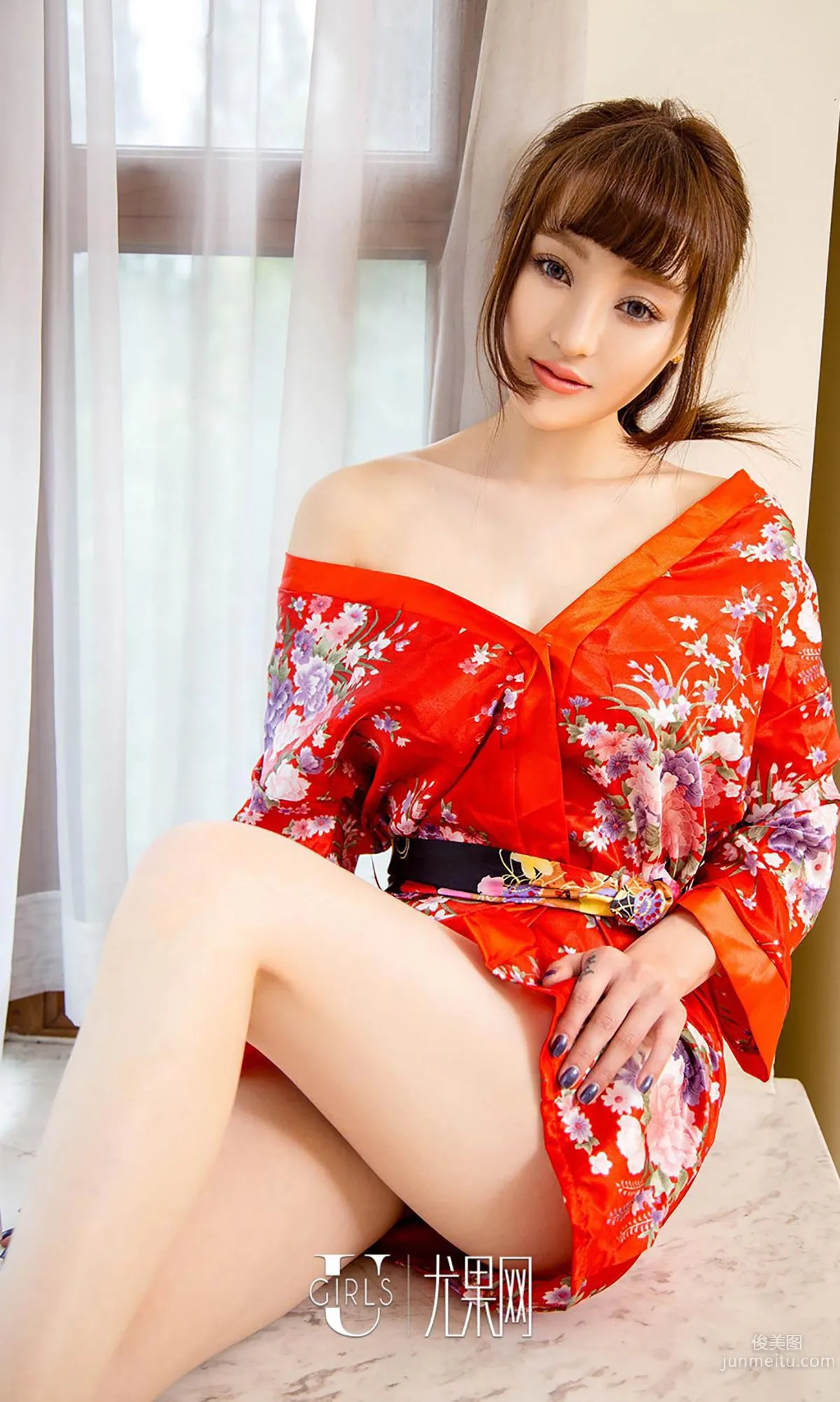 Ma Xiaoyang, Kimono Warmth [Ugirls App] No.443 Photo Set photo 19