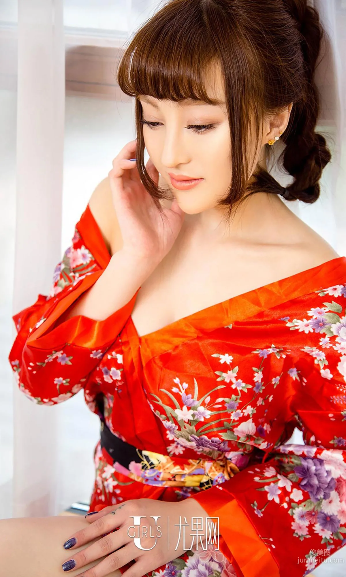 Ma Xiaoyang, Kimono Warmth [Ugirls App] No.443 Photo Set photo 17