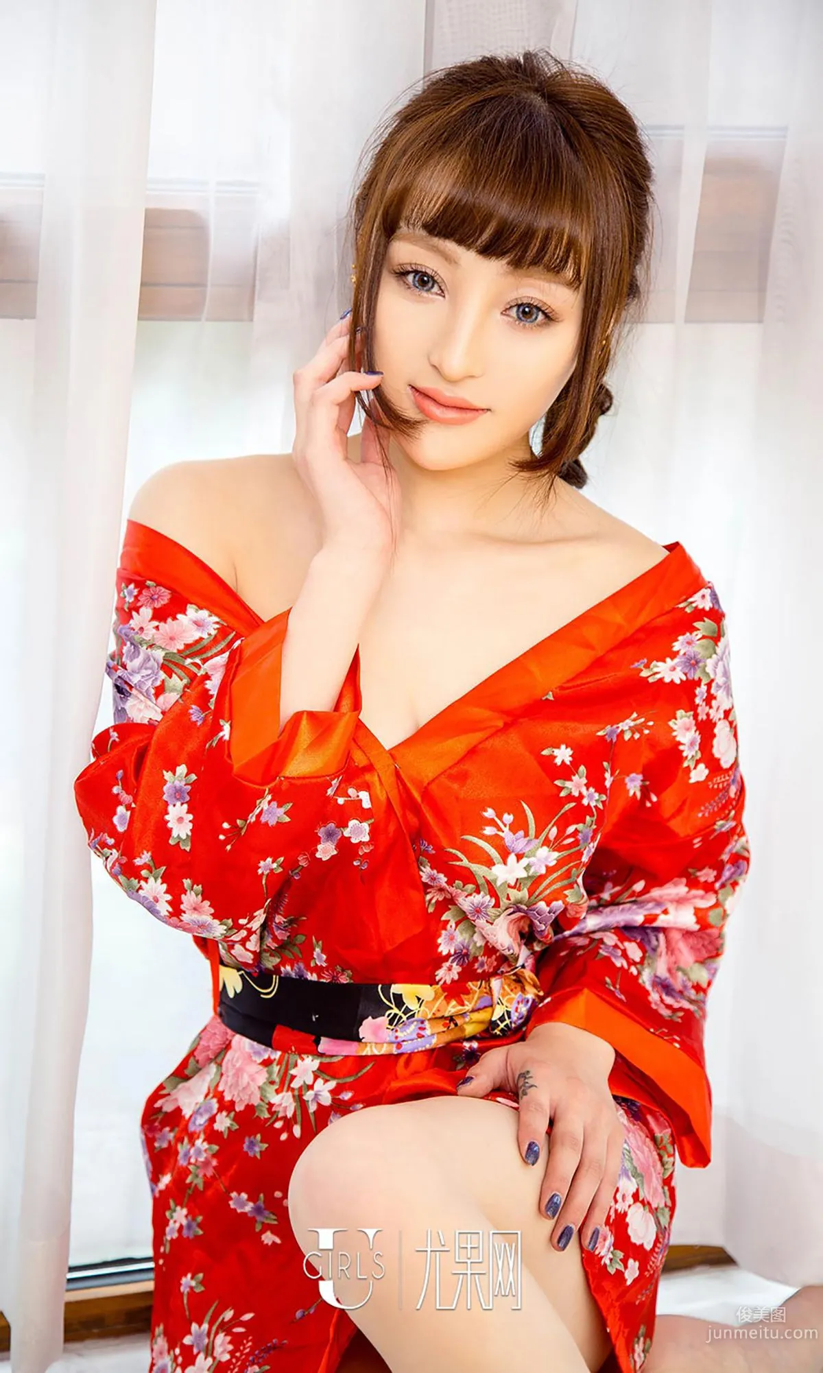 Ma Xiaoyang, Kimono Warmth [Ugirls App] No.443 Photo Set photo 9