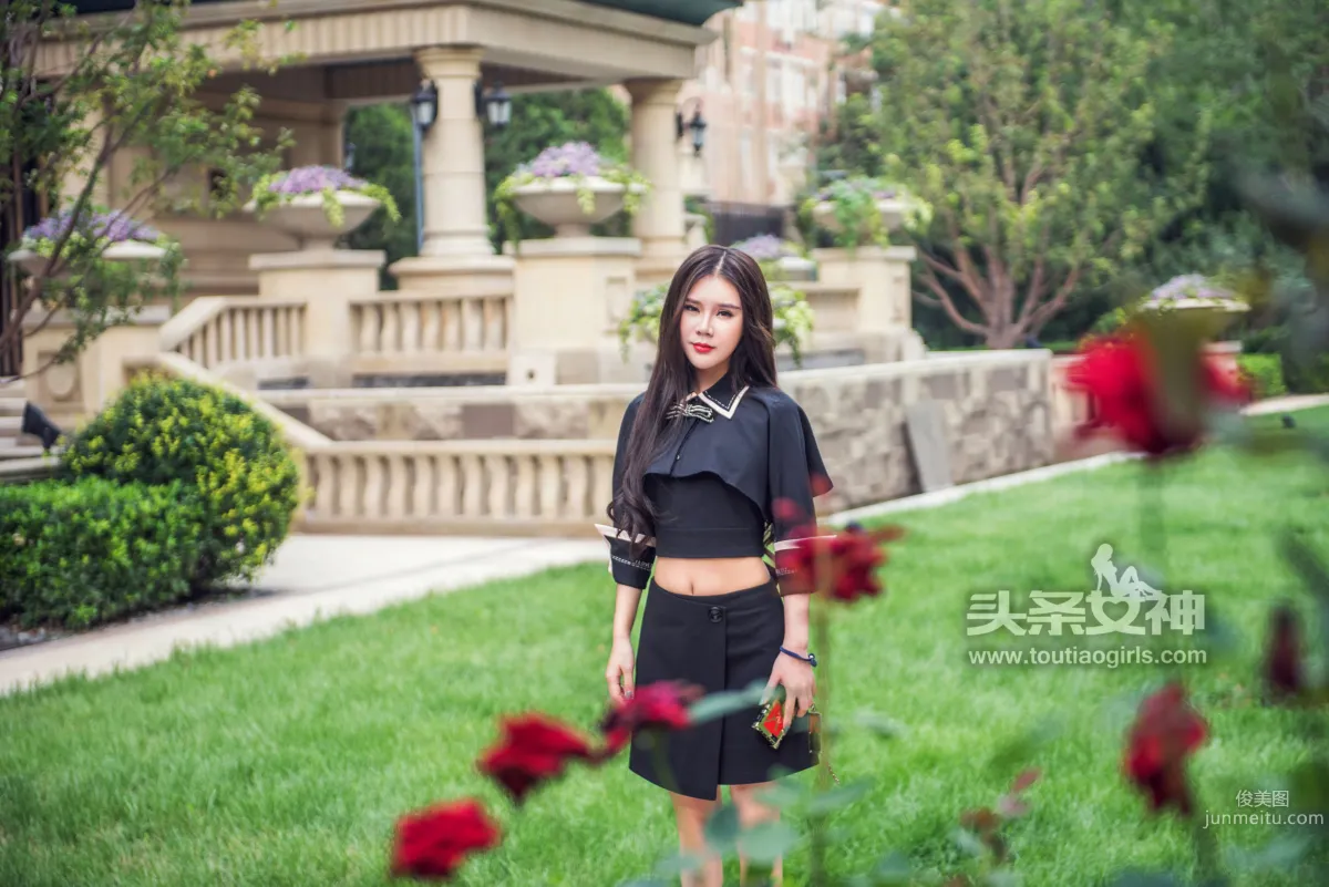 Ai Lisha, Goddess Visits Shop Longtaiyuan Chapter, Ai Lisha Retouched, [TouTiao Goddess], Photo Set photo 18