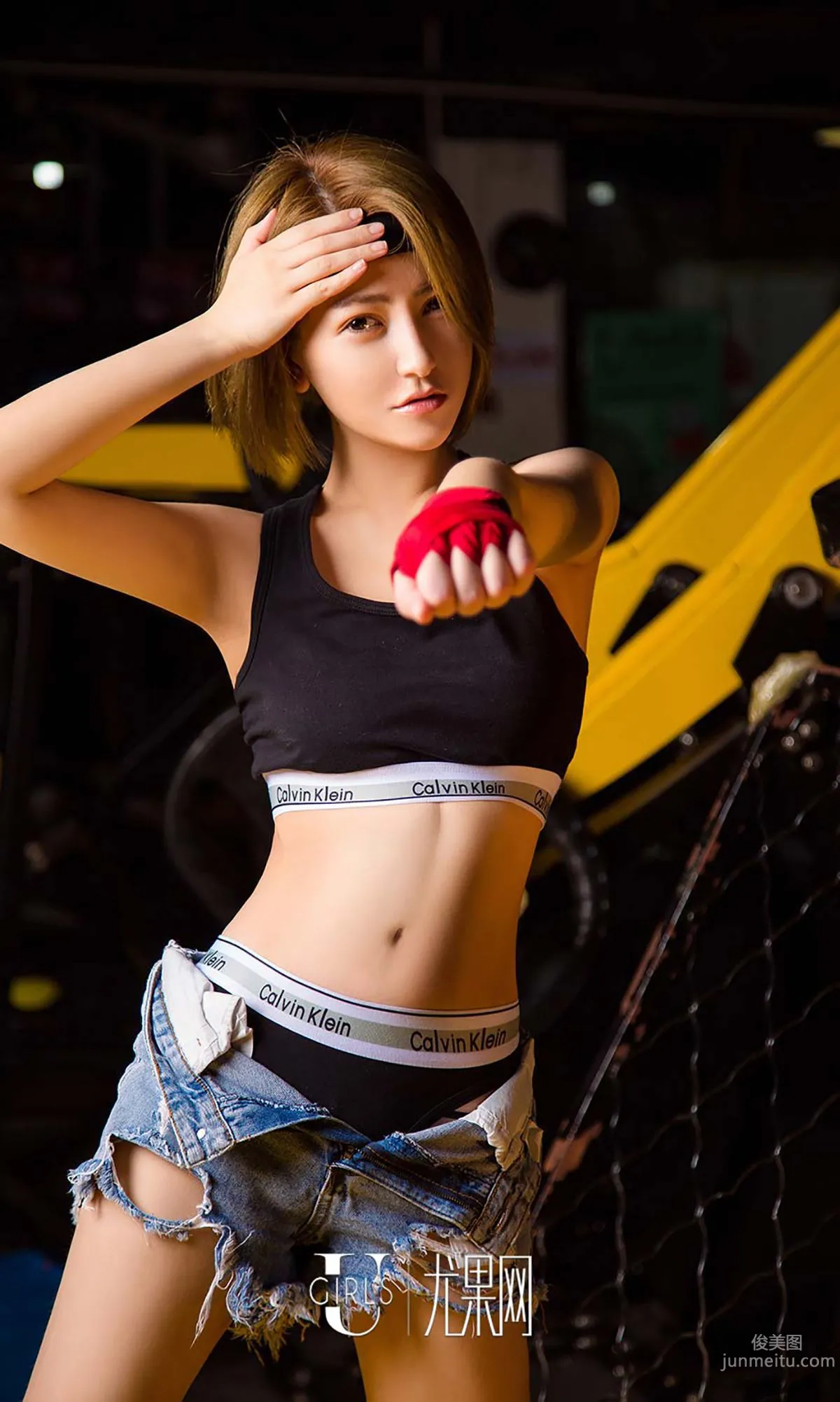 Zhao Xi 'Pink Fist Strike' [Ugirls App] No.472 Photo Set photo 36