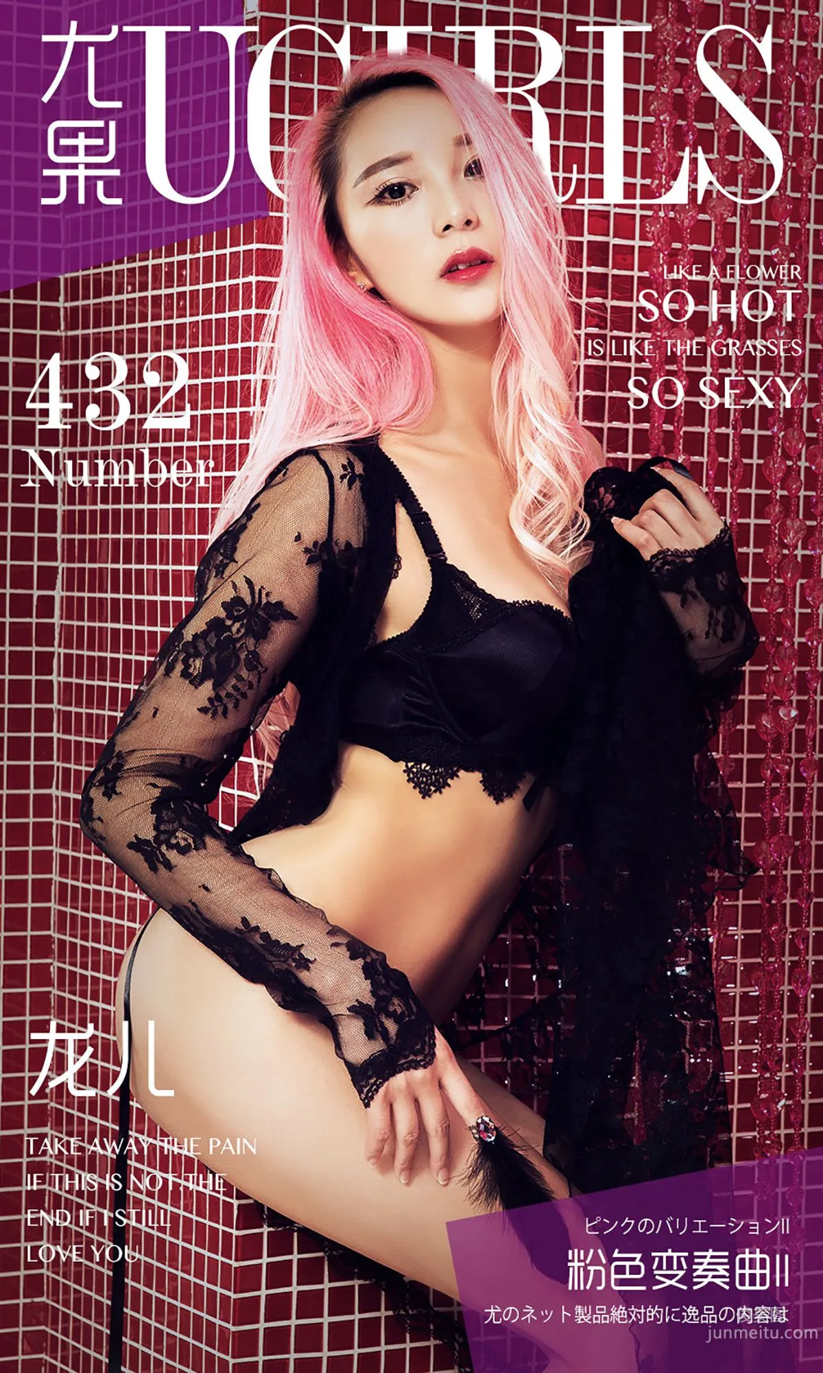 龙儿《粉色变奏曲 II》 [爱尤物Ugirls] No.432 写真集1