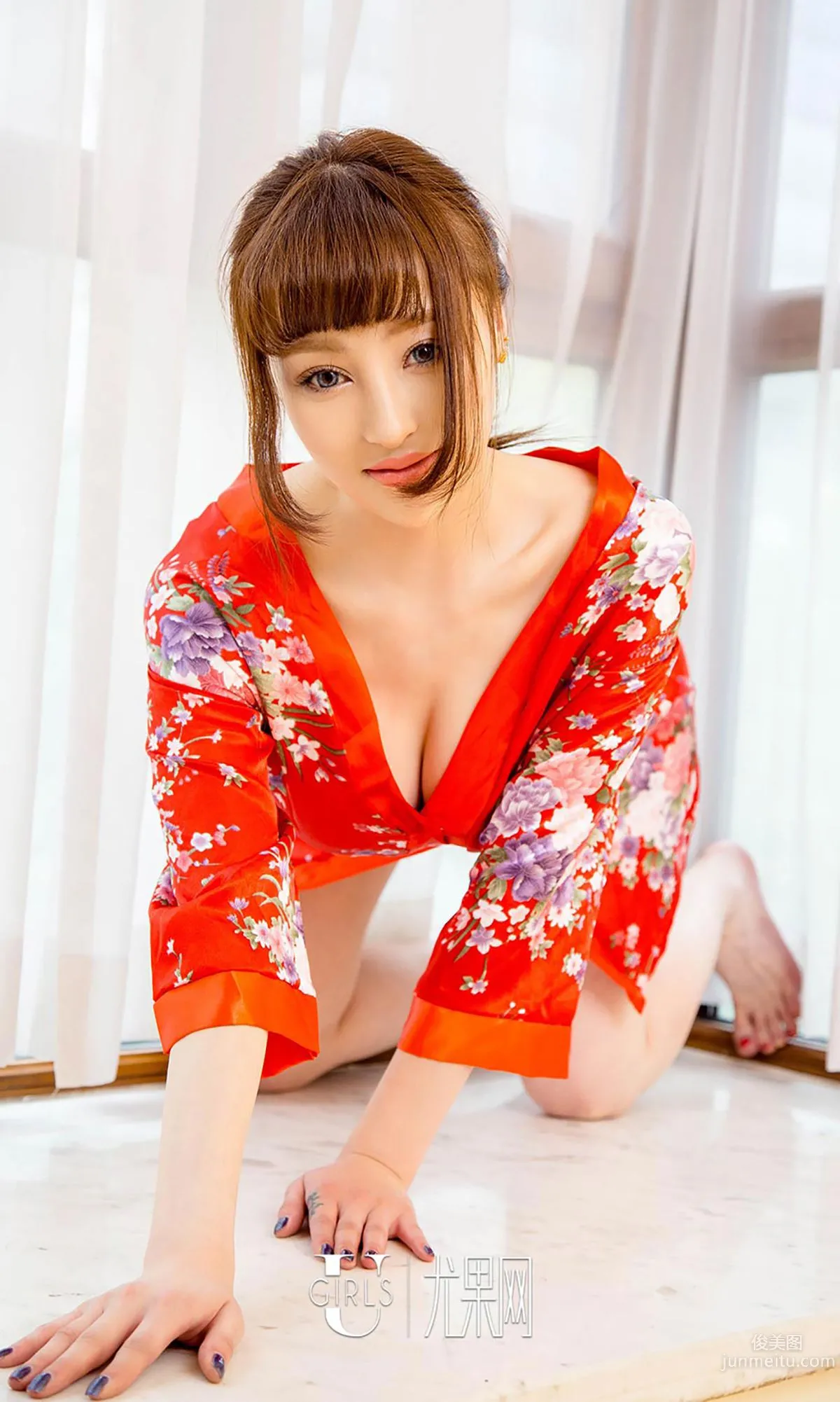 Ma Xiaoyang, Kimono Warmth [Ugirls App] No.443 Photo Set photo 12