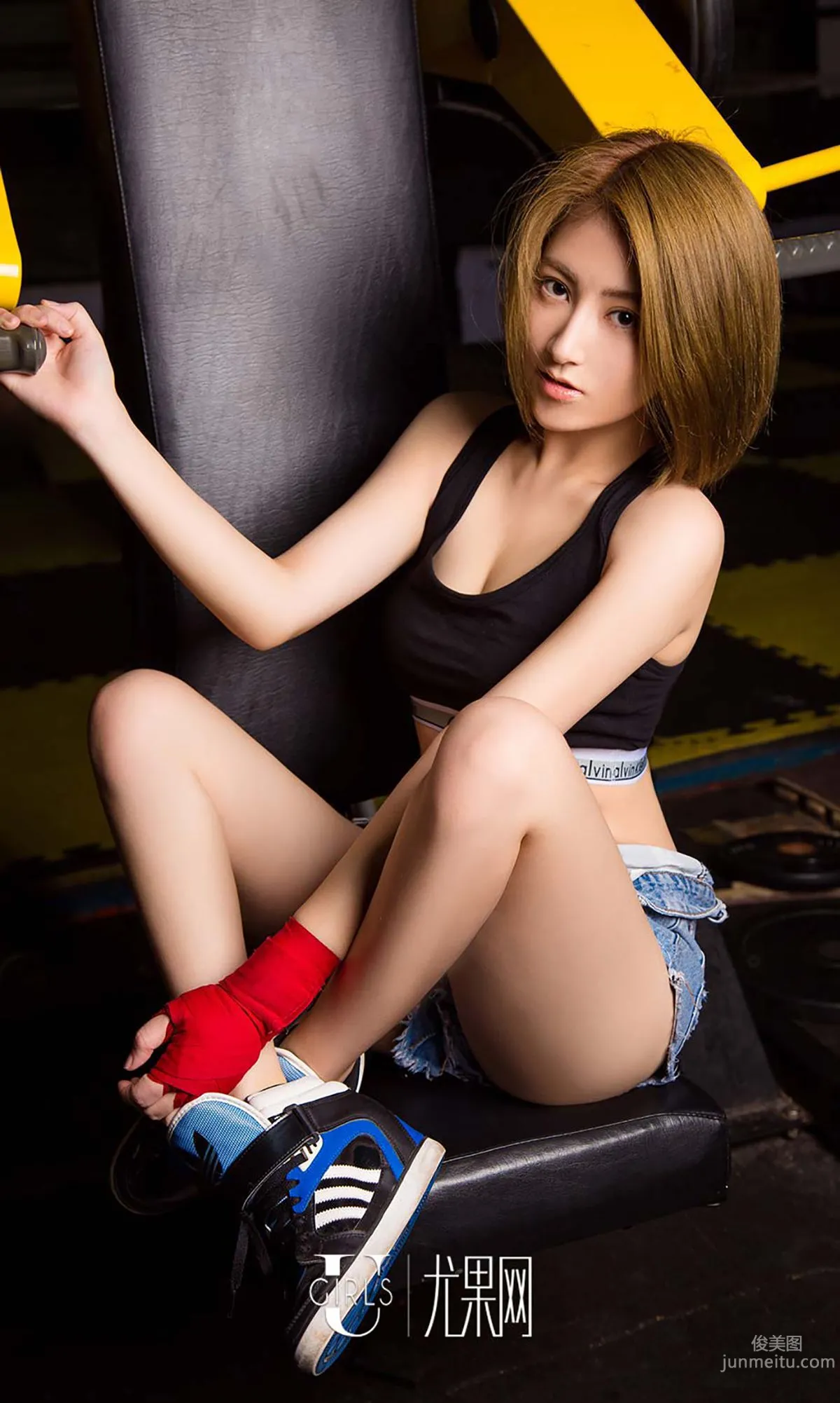 Zhao Xi 'Pink Fist Strike' [Ugirls App] No.472 Photo Set photo 10