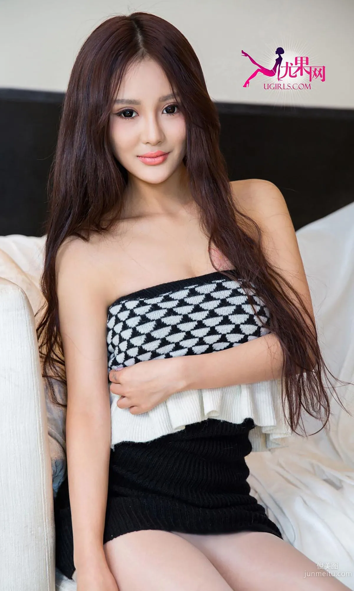 Wang Qiaoen, Slim and Graceful, Fragrant and Alluring, [Ugirls App] No.297 Photo Set photo 29