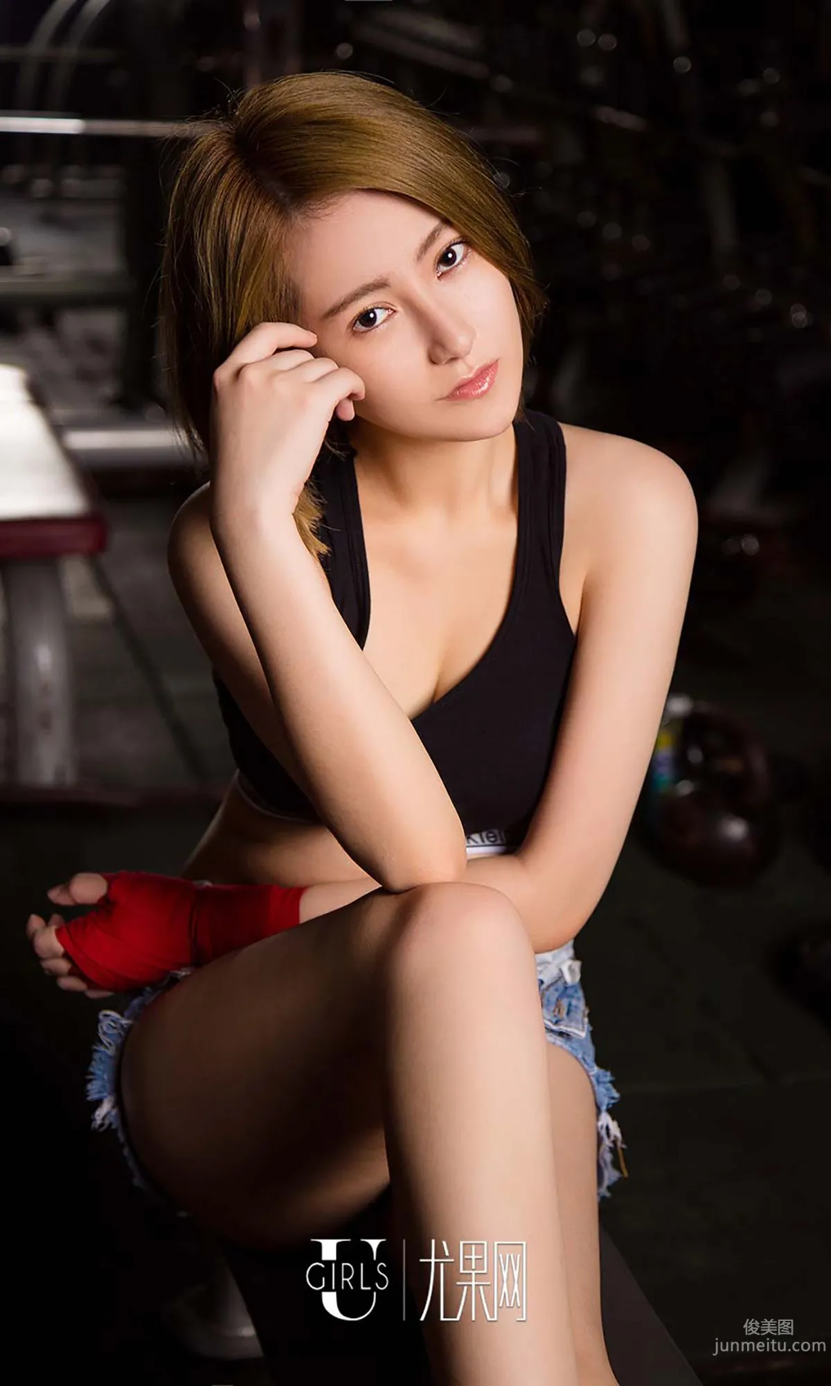 Zhao Xi 'Pink Fist Strike' [Ugirls App] No.472 Photo Set photo 11