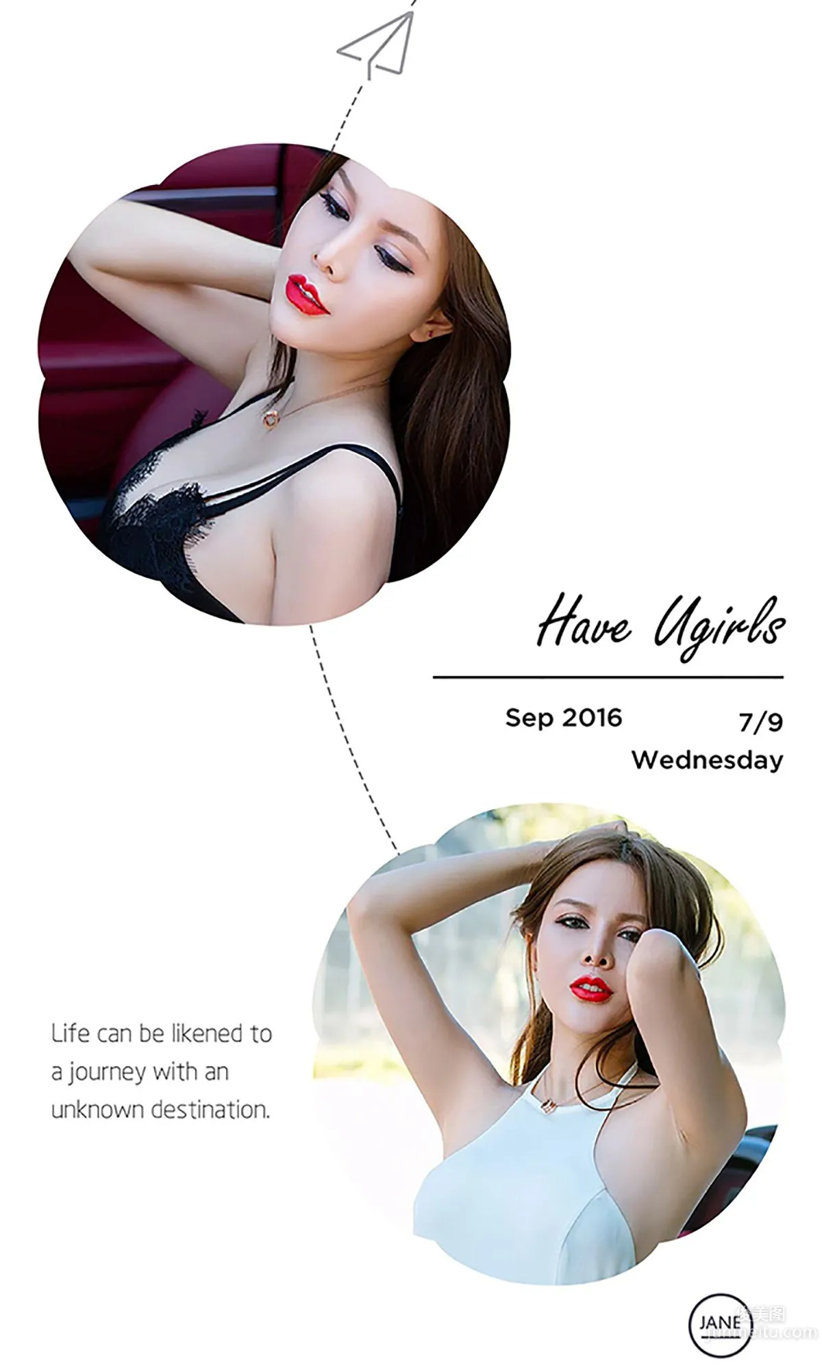 Bulai Erkun Na A Shocking Autumn Glance [Ugirls] No.477 Photo Set photo 3