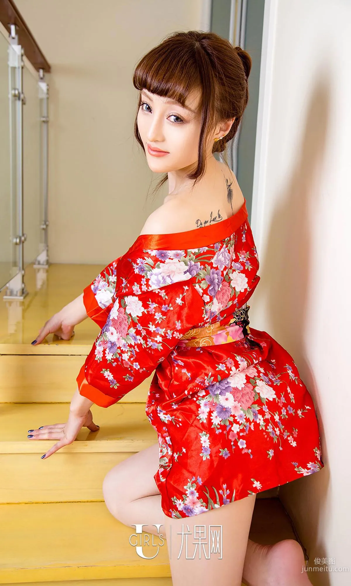 Ma Xiaoyang, Kimono Warmth [Ugirls App] No.443 Photo Set photo 20