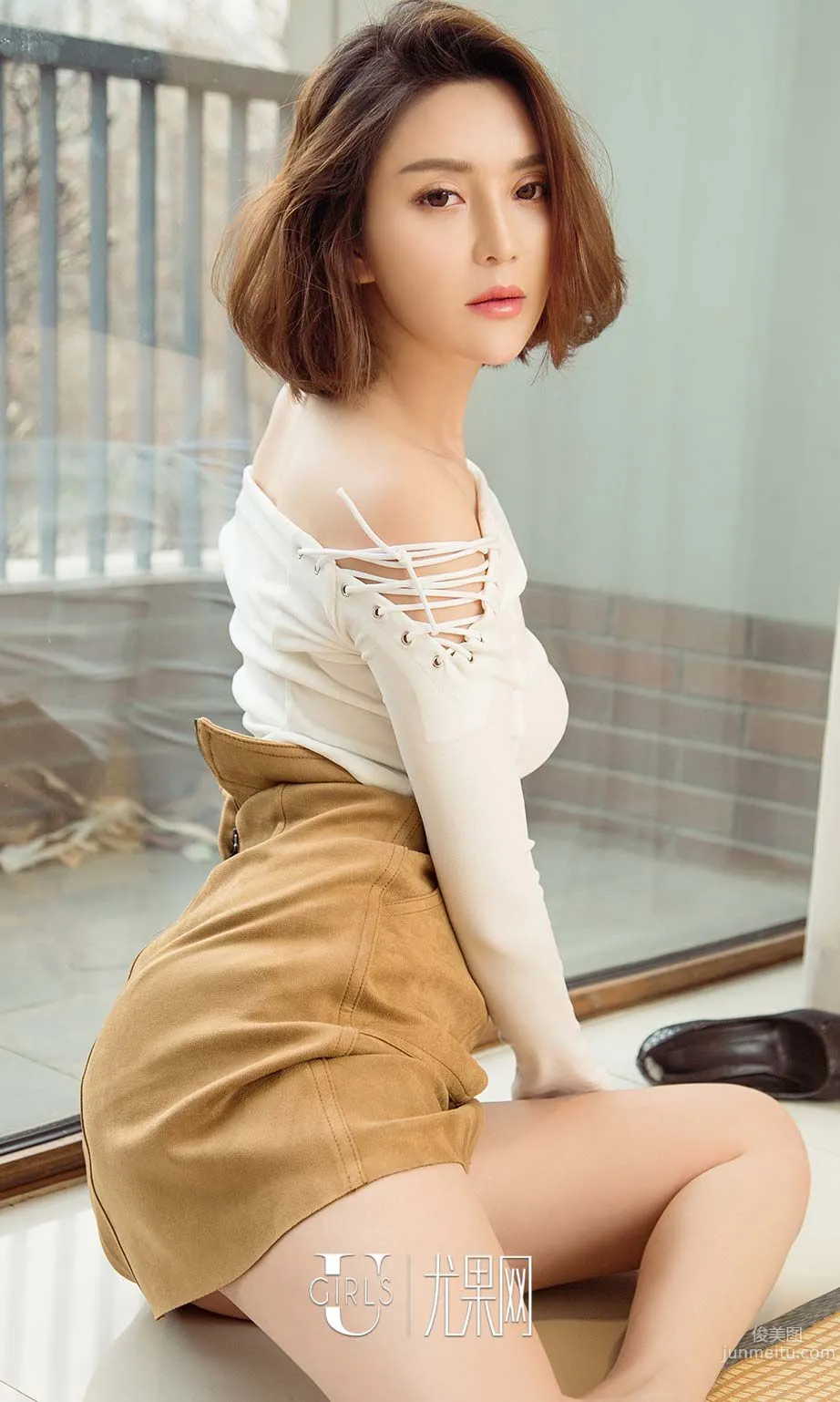 Lin Xin Big Red Robe [Ugirls App] No.590 Photo Set photo 16