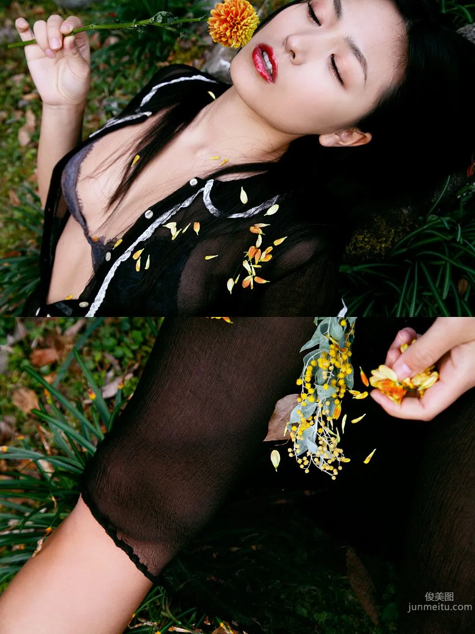 川村ゆきえ/川村雪绘 《Black Lady》 [Image.tv] 写真集9