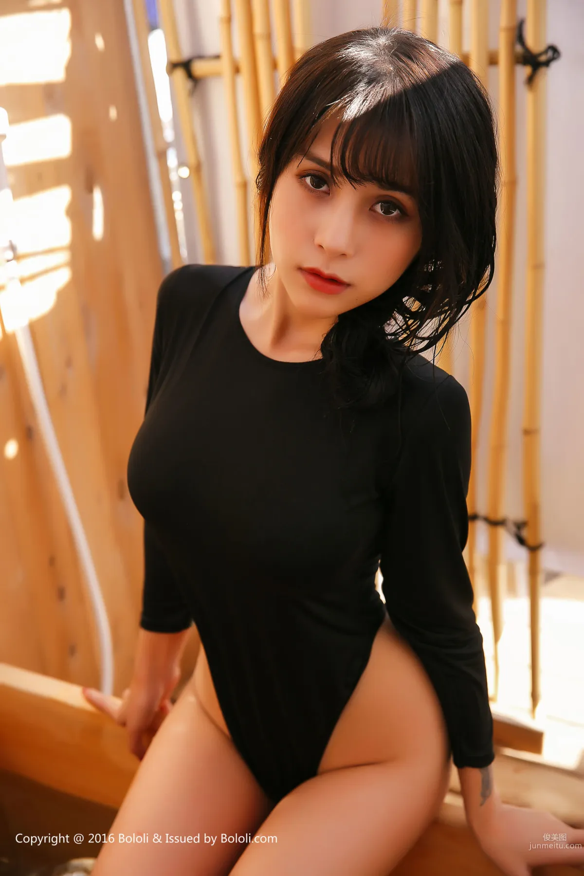 Xia Meijiang Lace Pajamas + School Swimsuit Wet Body [Bololi] BOL.015 Photo Set photo 19