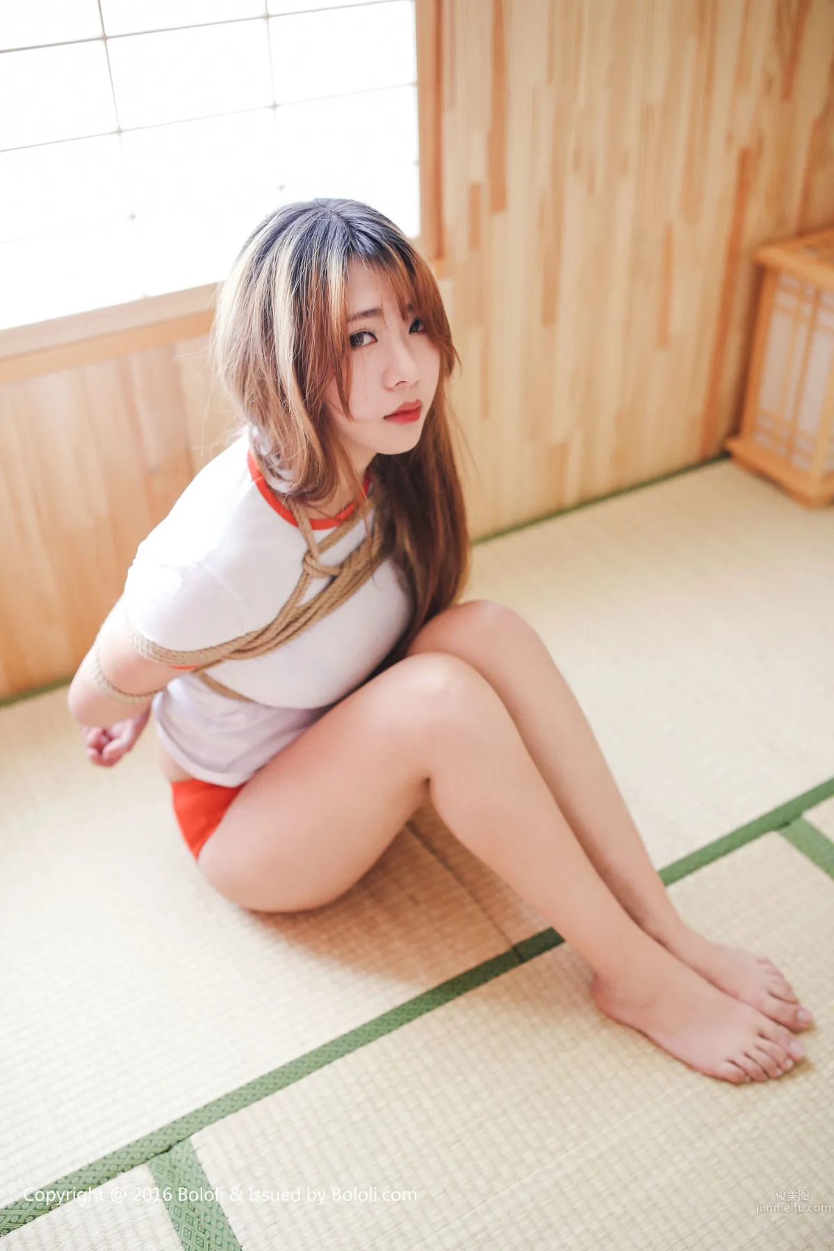 Hani Tight Leotard Bondage [MF] MF003 Photo Set photo 26