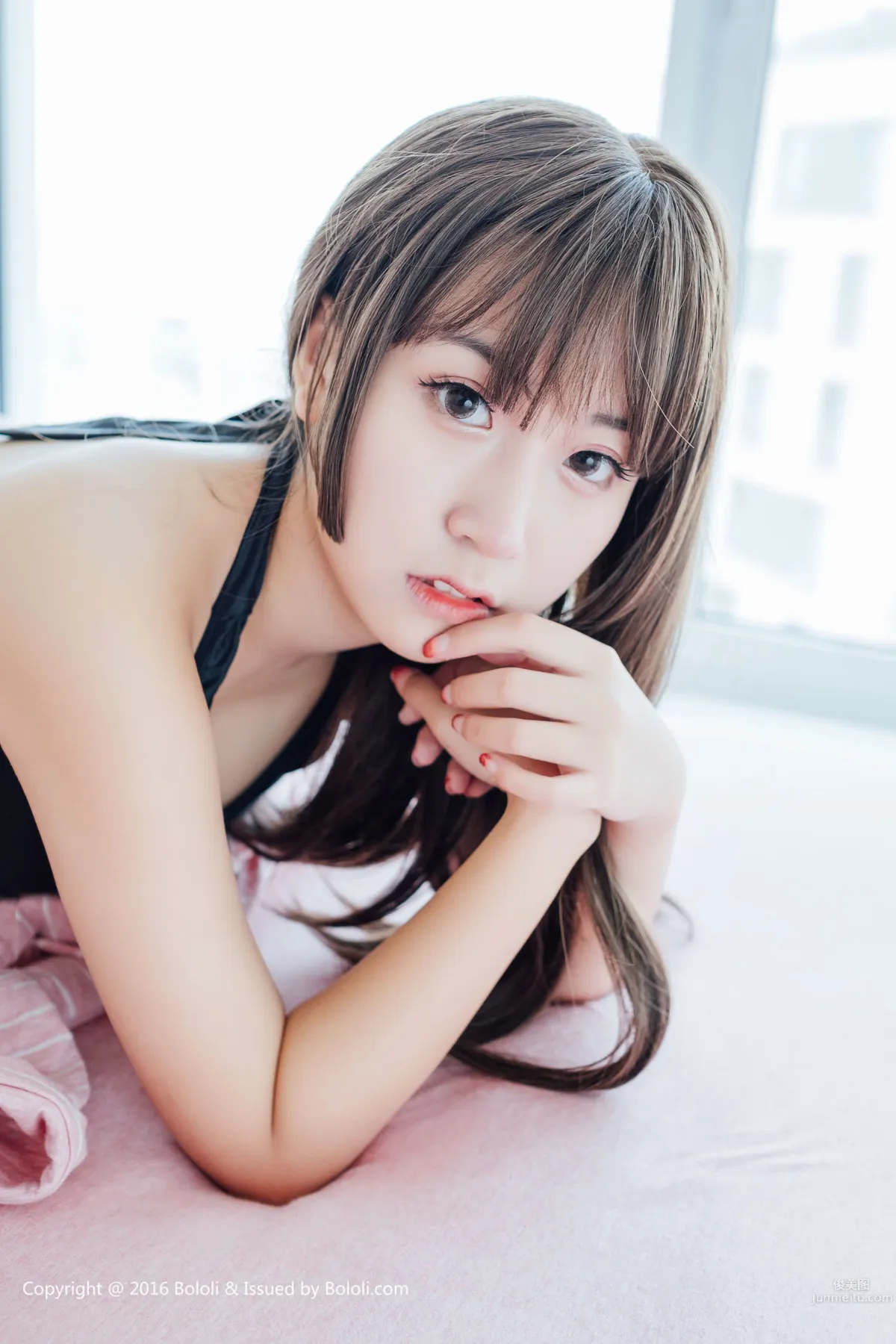 Mao Jiujiang, Peach Heart Open-Chest Vest Seduction Series [Boluoshe] BOL.020 Photo Set photo 18