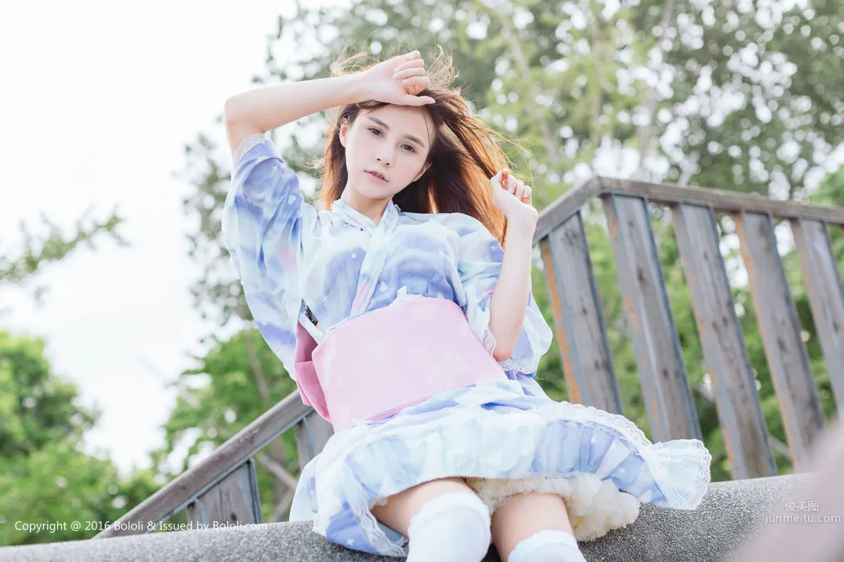 Xia Meijiang, Summer Yukata [Jimeng Culture] KIM007 Photo Set photo 42