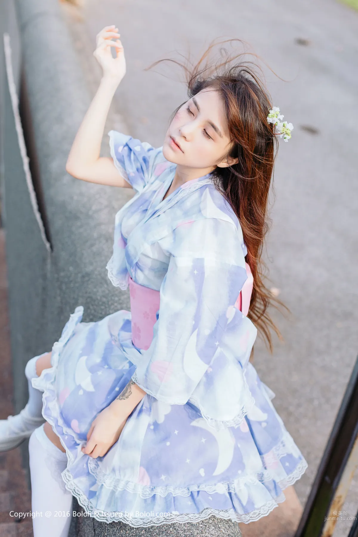Xia Meijiang, Summer Yukata [Jimeng Culture] KIM007 Photo Set photo 43