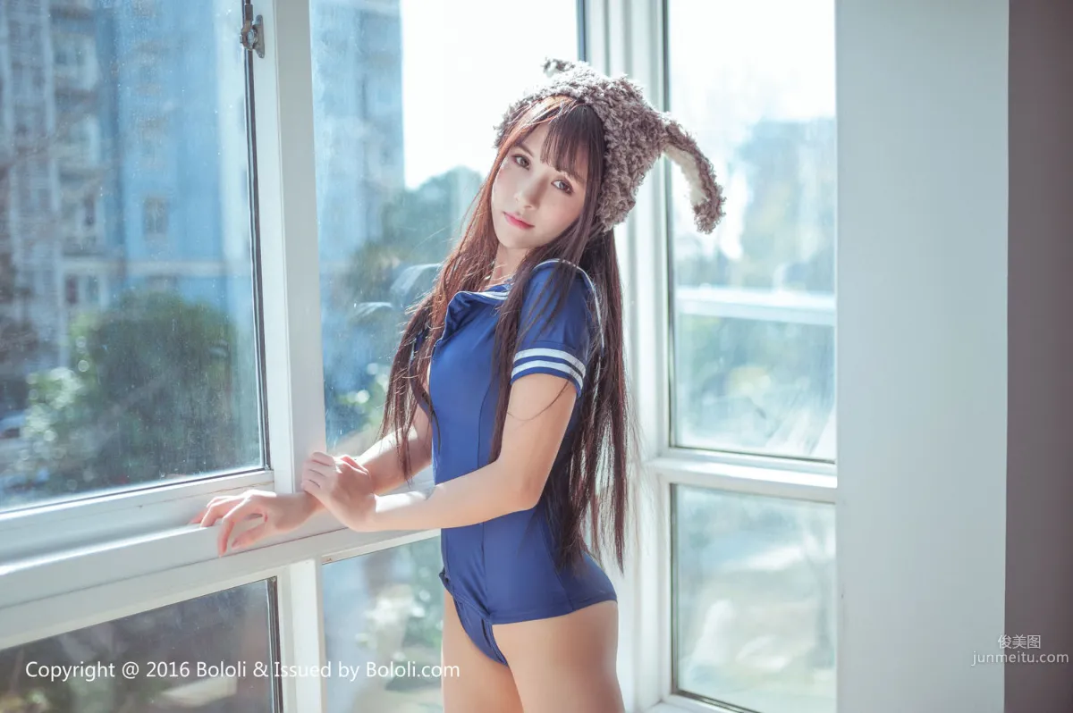 Xia Meijiang 《Cute Donkey School Swimsuit》 [Bololi] BOL.034 Photo Set photo 42
