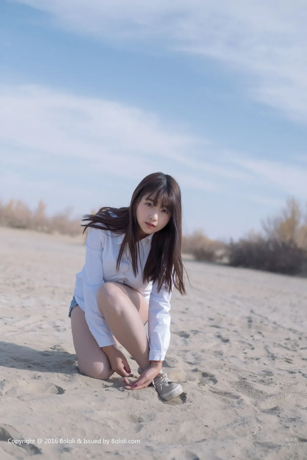 Zhou Wen (Qiuqiu), Campfire and Desert Journey [Jimeng Culture] KIM012 Photo Set photo 23