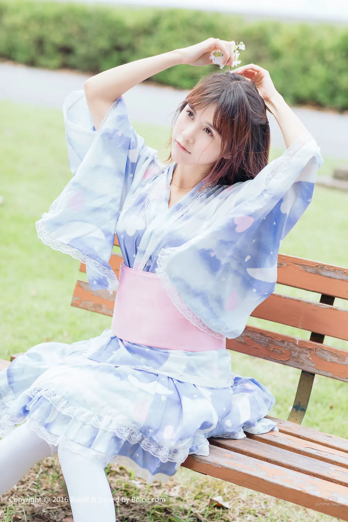 Xia Meijiang, Summer Yukata [Jimeng Culture] KIM007 Photo Set photo 48