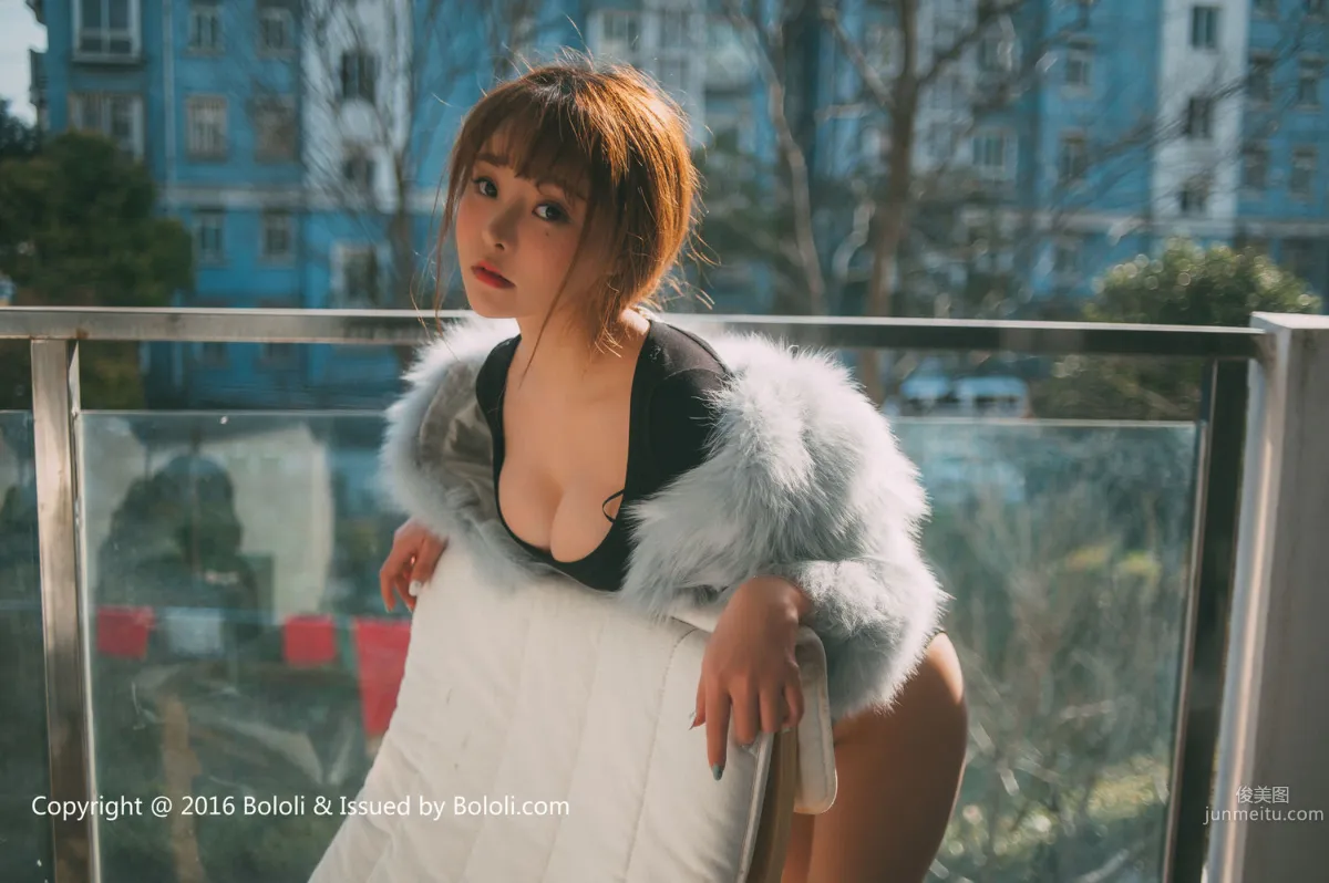Liu Youqi Seven Treasures Cosplay School Swimsuit Temptation [Boluoshe] BOL.027 Photo Set photo 32