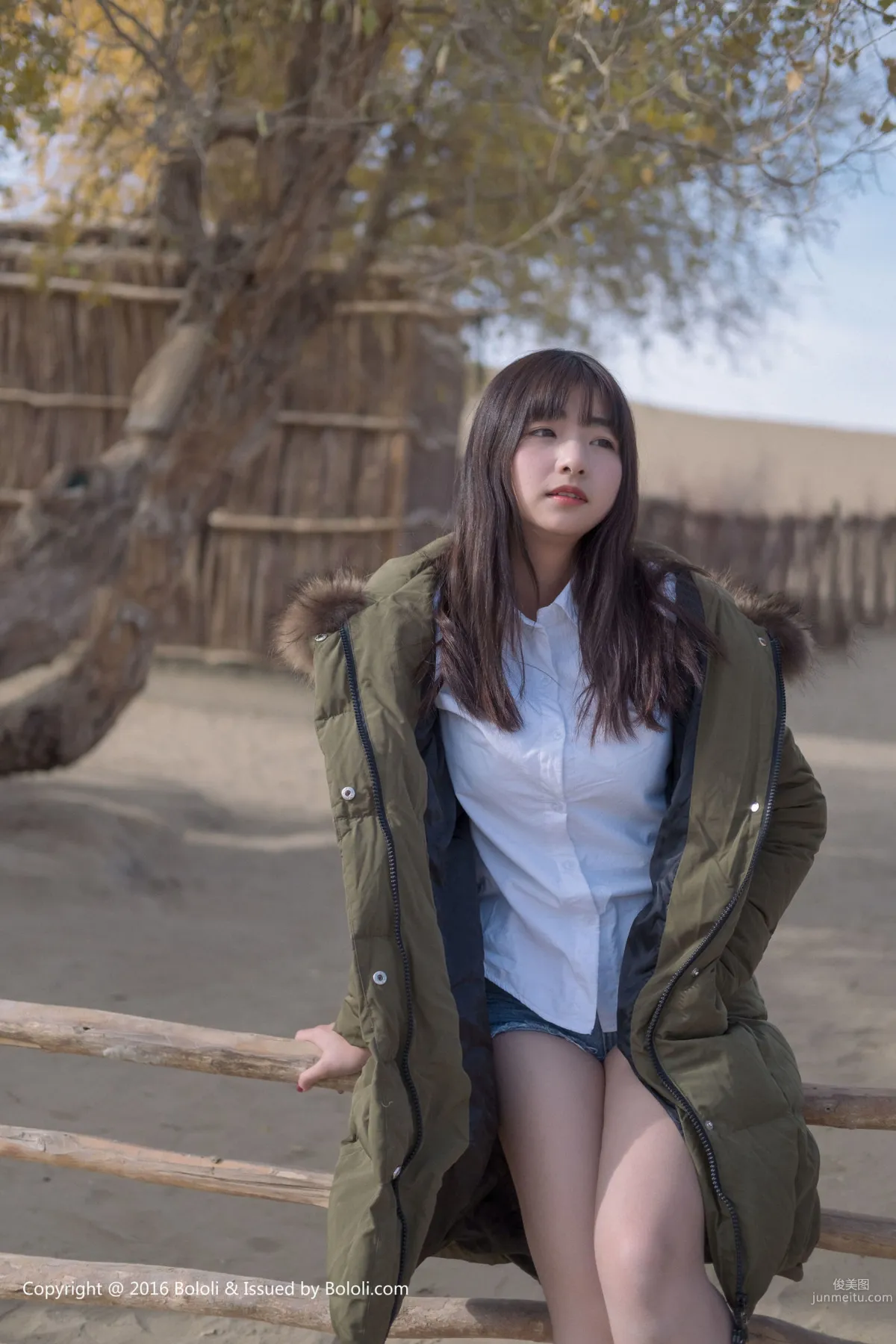 Zhou Wen (Qiuqiu), Campfire and Desert Journey [Jimeng Culture] KIM012 Photo Set photo 31