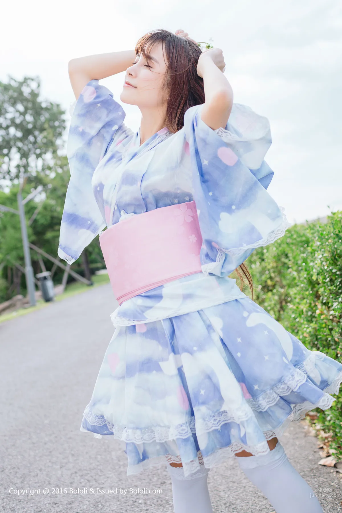 Xia Meijiang, Summer Yukata [Jimeng Culture] KIM007 Photo Set photo 24
