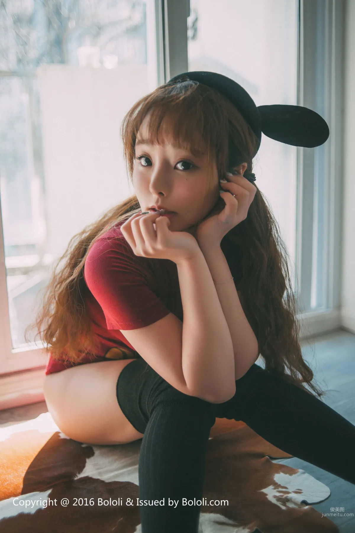 Liu Youqi Seven Treasures Cosplay School Swimsuit Temptation [Boluoshe] BOL.027 Photo Set photo 10