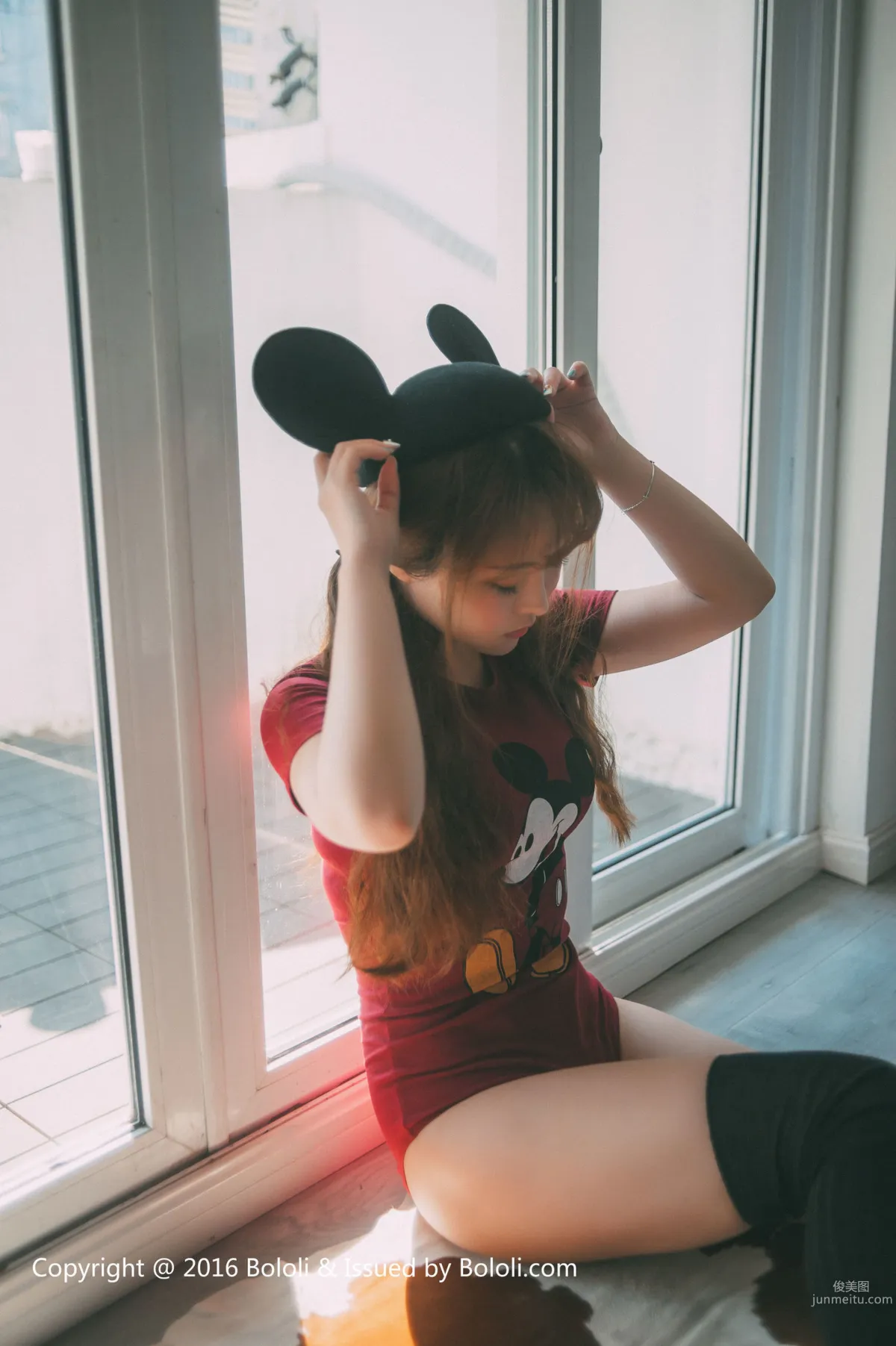 Liu Youqi Seven Treasures Cosplay School Swimsuit Temptation [Boluoshe] BOL.027 Photo Set photo 9