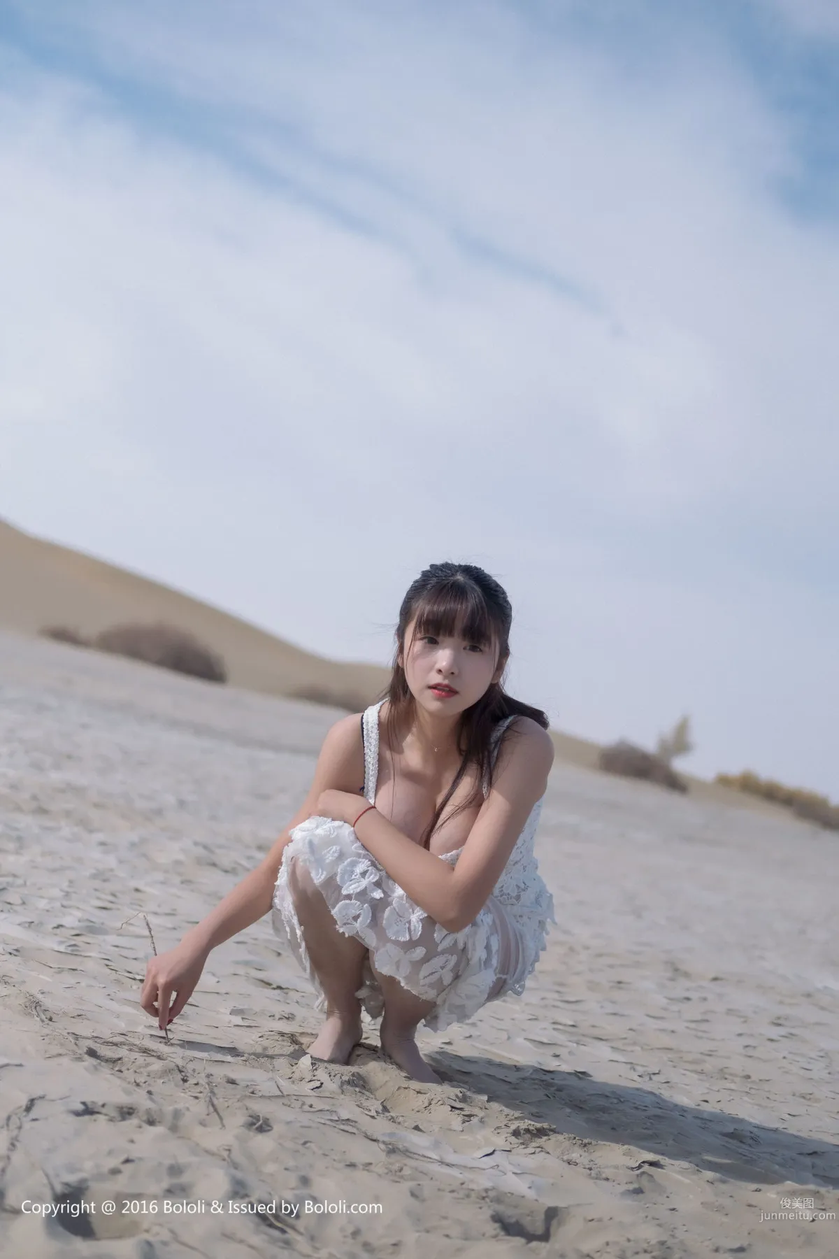 Zhou Wen (Qiuqiu), Campfire and Desert Journey [Jimeng Culture] KIM012 Photo Set photo 26