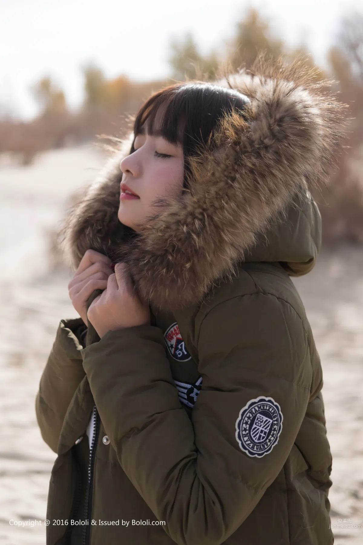 Zhou Wen (Qiuqiu), Campfire and Desert Journey [Jimeng Culture] KIM012 Photo Set photo 14