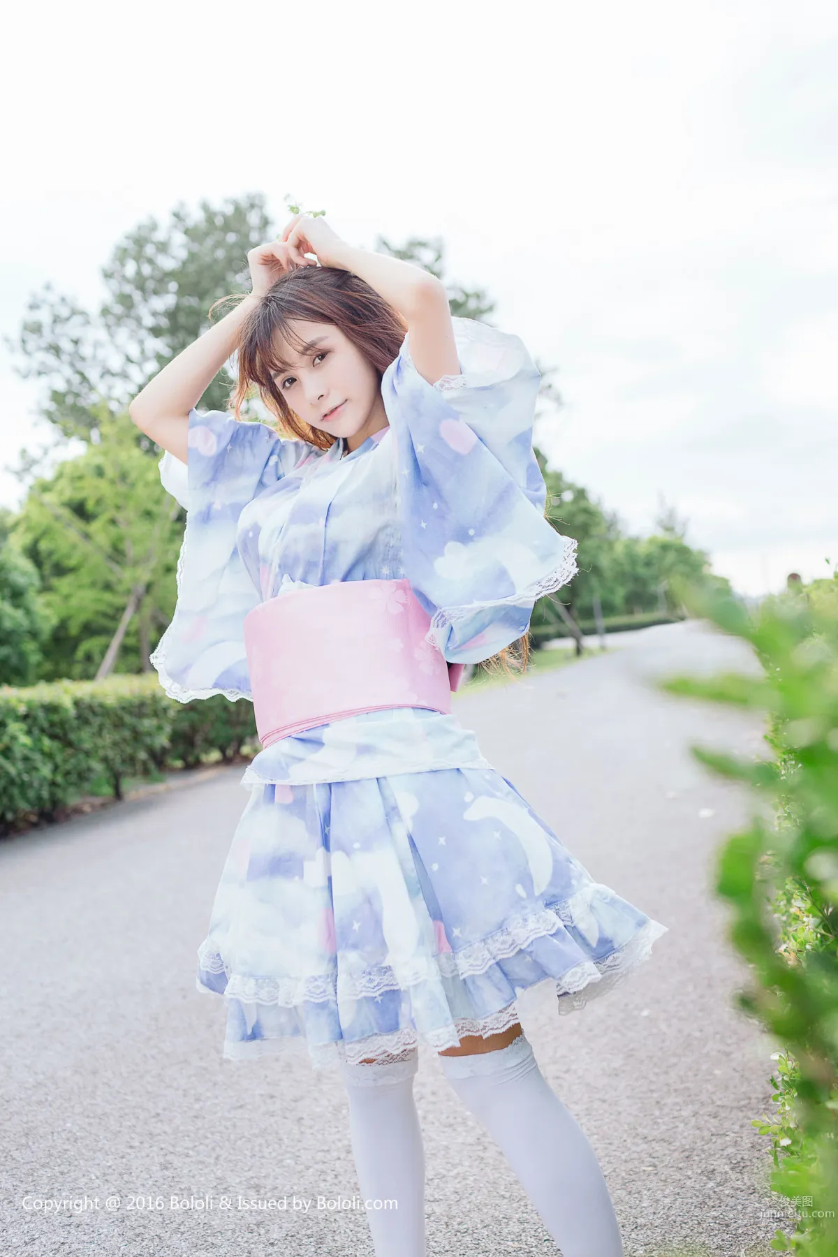 Xia Meijiang, Summer Yukata [Jimeng Culture] KIM007 Photo Set photo 46