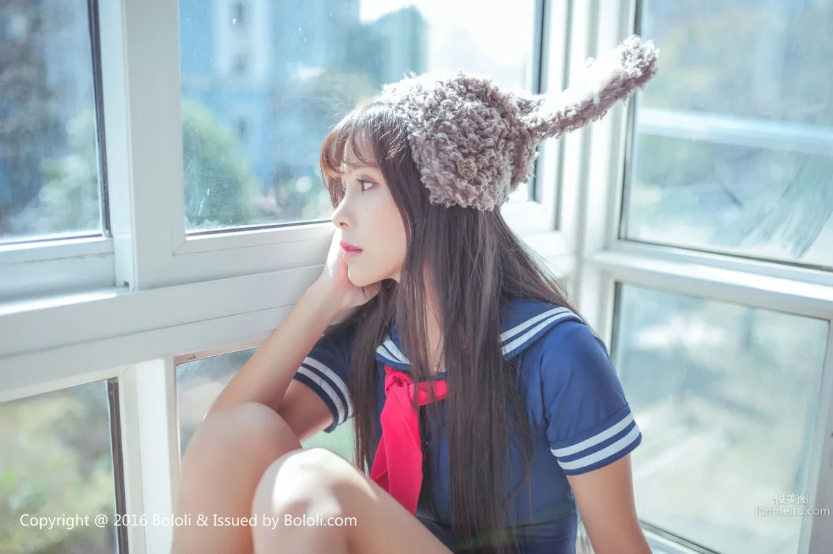 Xia Meijiang 《Cute Donkey School Swimsuit》 [Bololi] BOL.034 Photo Set photo 23