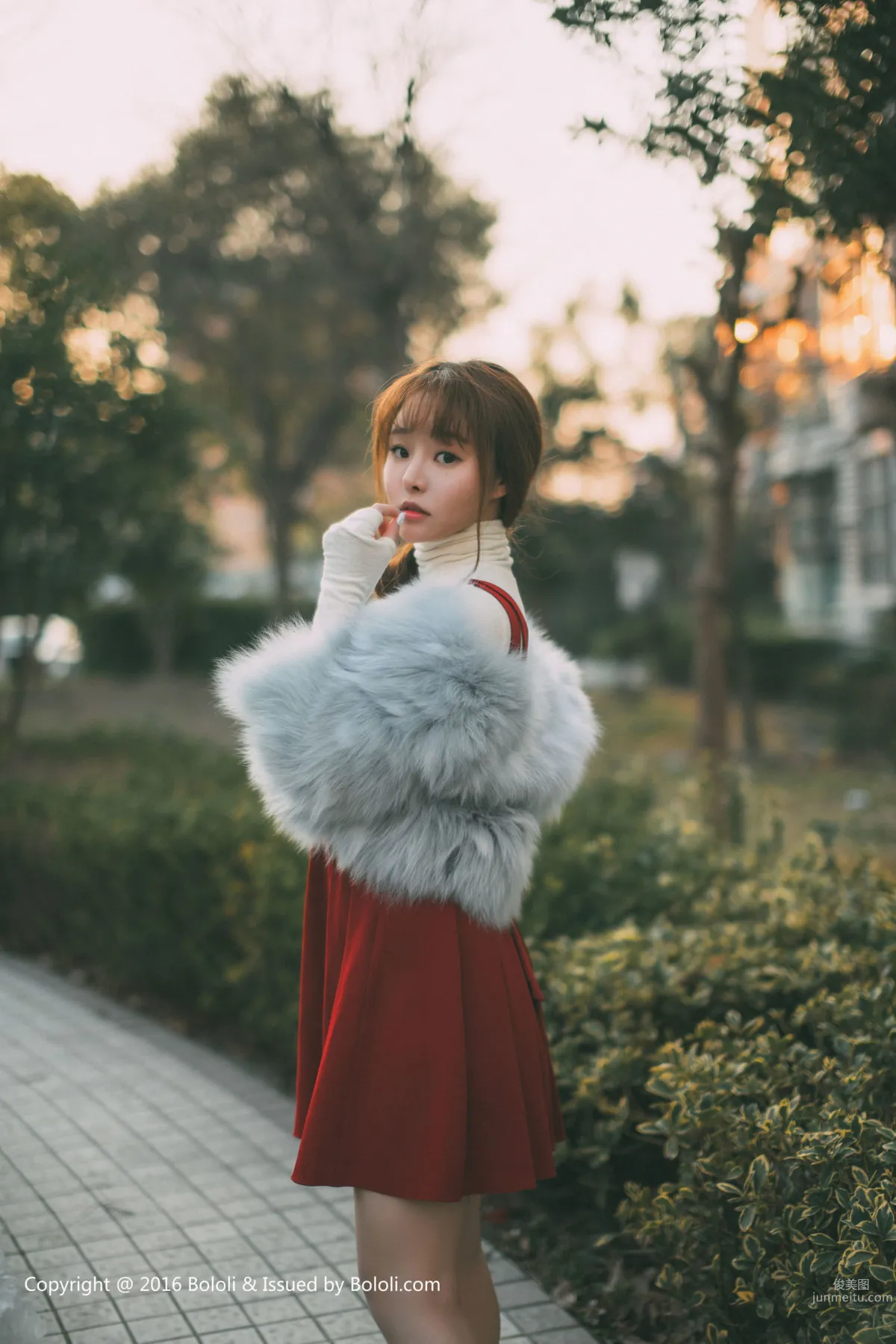 Liu Youqi Seven Treasures Cosplay School Swimsuit Temptation [Boluoshe] BOL.027 Photo Set photo 8