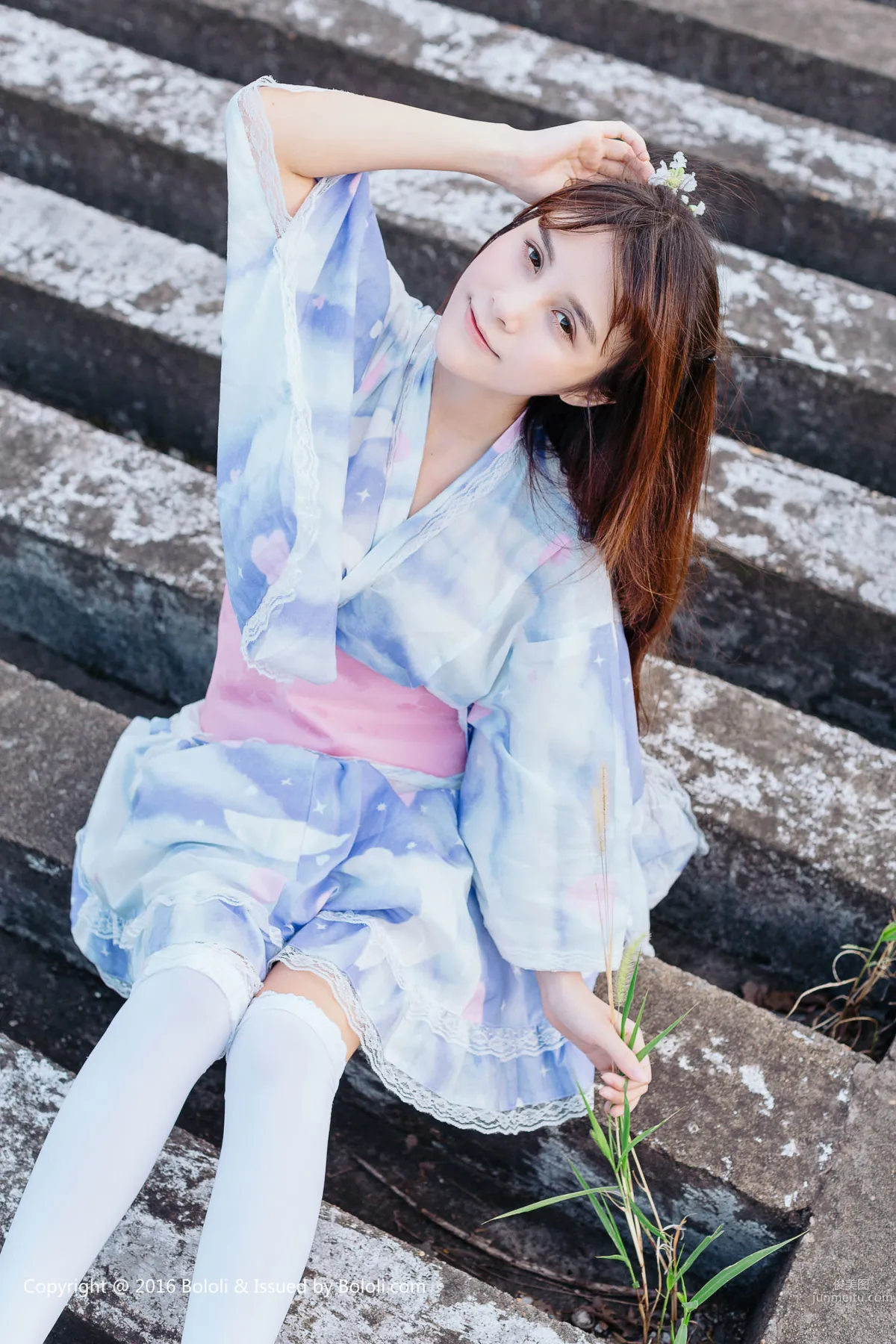 Xia Meijiang, Summer Yukata [Jimeng Culture] KIM007 Photo Set photo 9