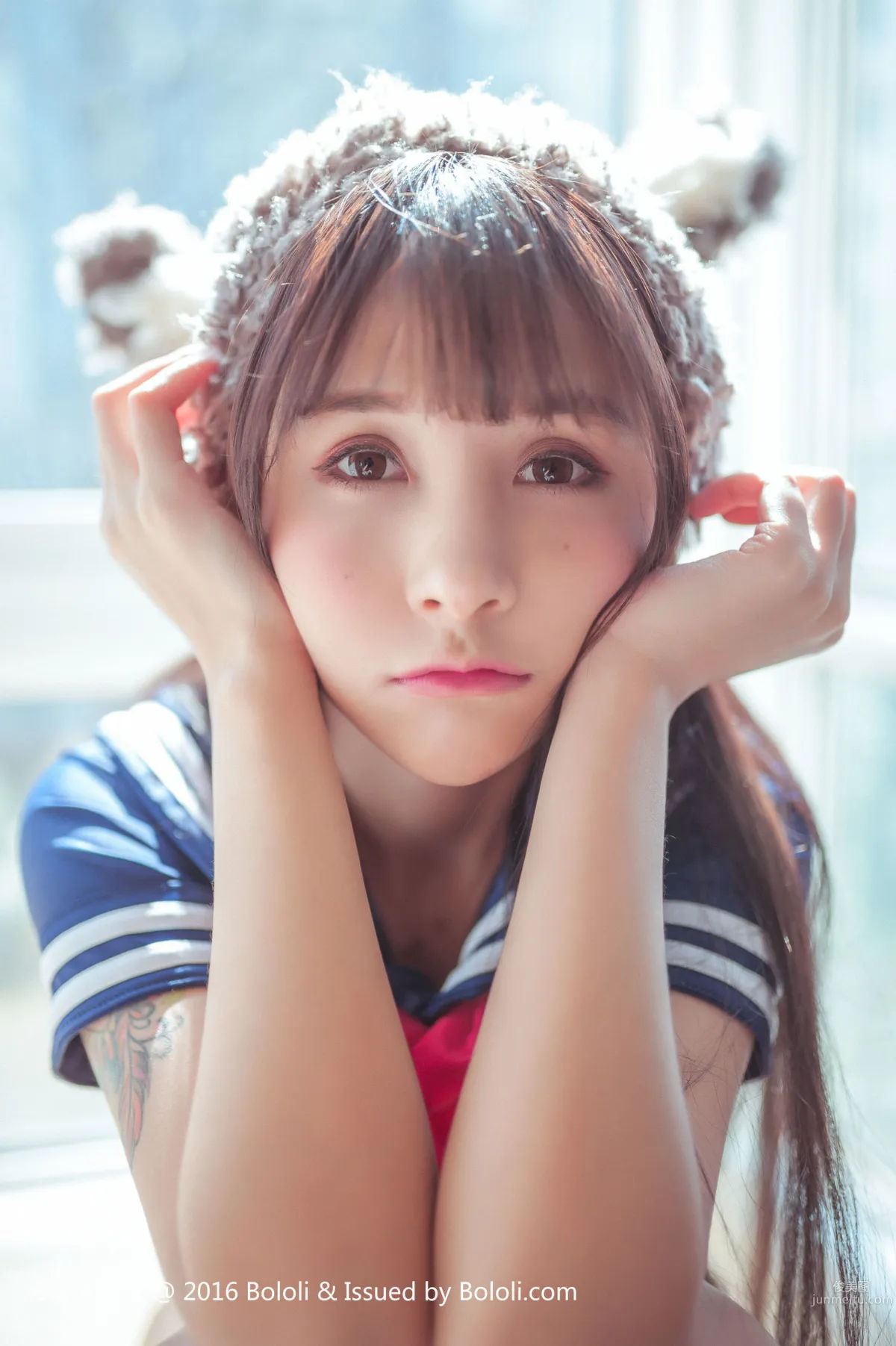 Xia Meijiang 《Cute Donkey School Swimsuit》 [Bololi] BOL.034 Photo Set photo 32