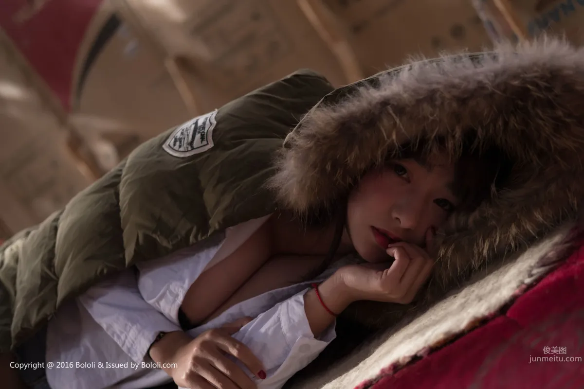 Zhou Wen (Qiuqiu), Campfire and Desert Journey [Jimeng Culture] KIM012 Photo Set photo 21