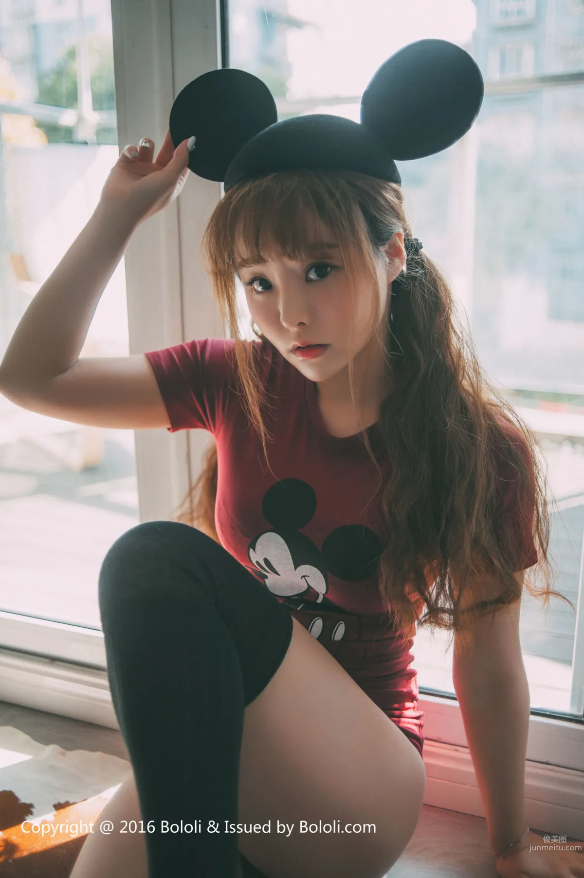 Liu Youqi Seven Treasures Cosplay School Swimsuit Temptation [Boluoshe] BOL.027 Photo Set photo 35