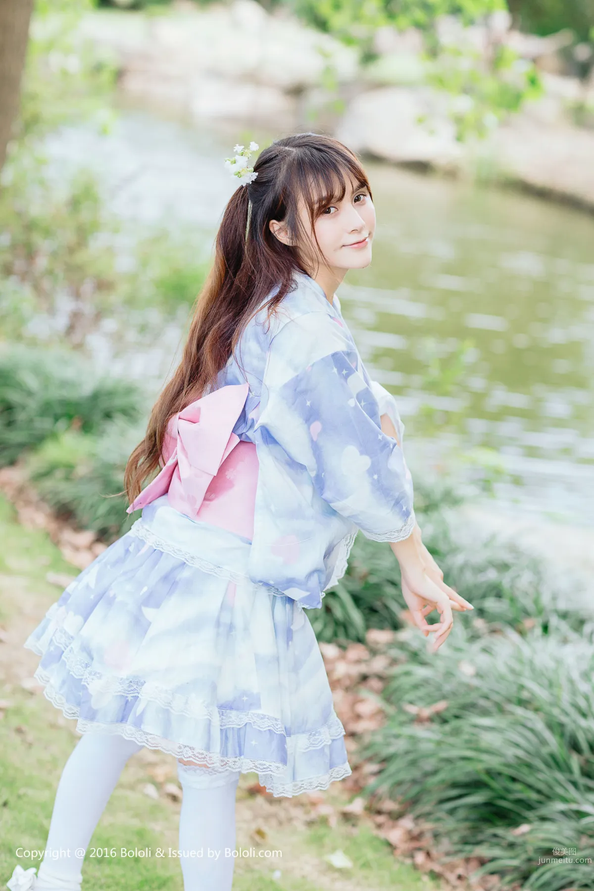 Xia Meijiang, Summer Yukata [Jimeng Culture] KIM007 Photo Set photo 27