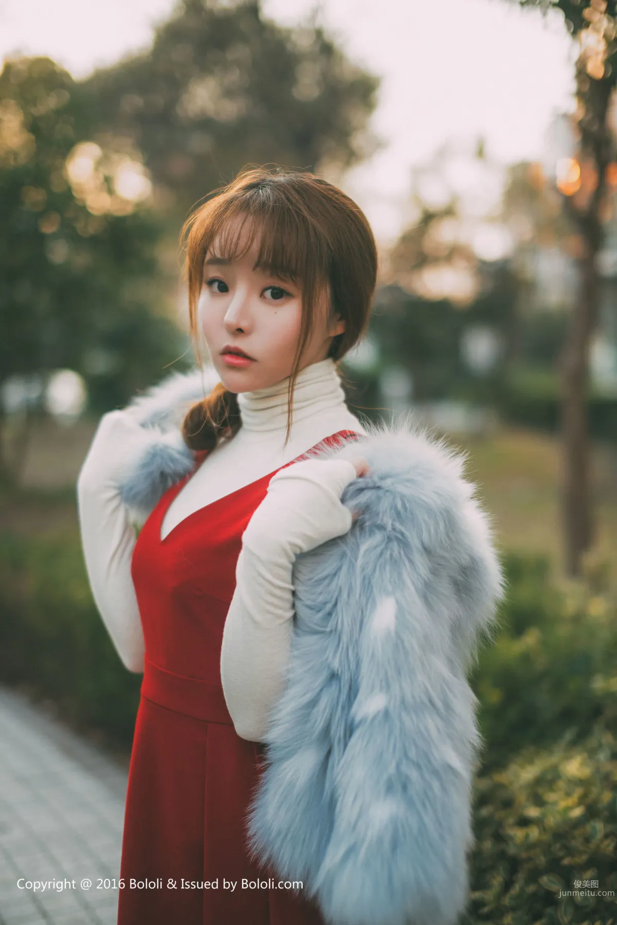 Liu Youqi Seven Treasures Cosplay School Swimsuit Temptation [Boluoshe] BOL.027 Photo Set photo 25