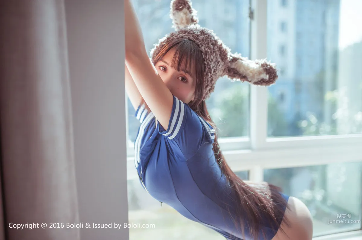 Xia Meijiang 《Cute Donkey School Swimsuit》 [Bololi] BOL.034 Photo Set photo 3
