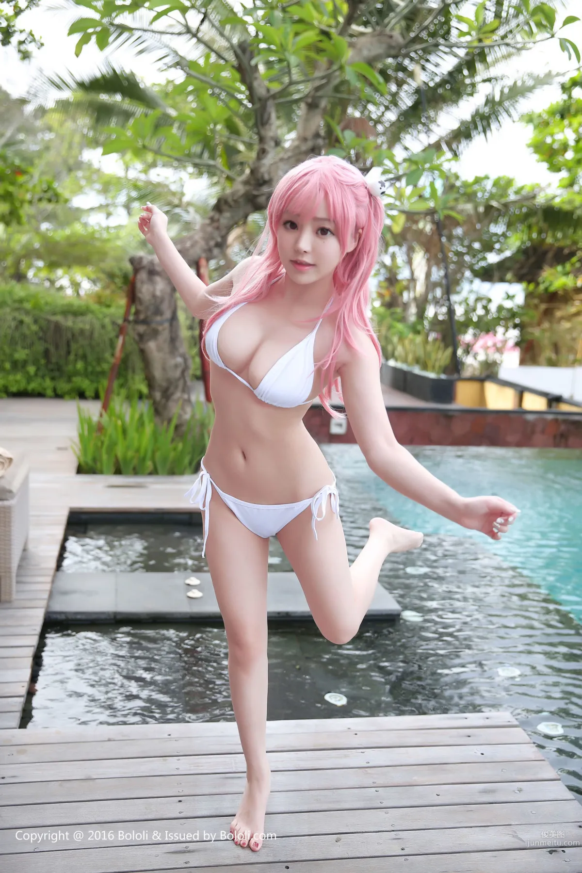 柳侑绮《奶排-穗乃果COS》 [Bololi波蘿社] BOL.025 寫真集 8