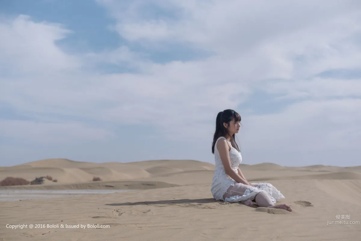 Zhou Wen (Qiuqiu), Campfire and Desert Journey [Jimeng Culture] KIM012 Photo Set photo 42