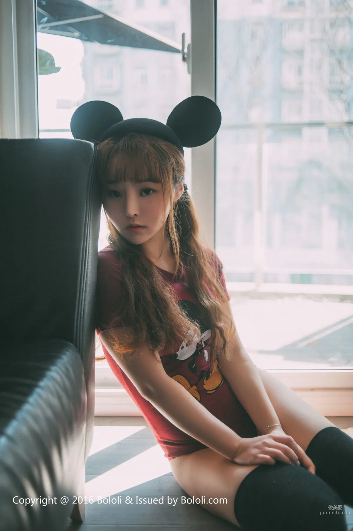 Liu Youqi Seven Treasures Cosplay School Swimsuit Temptation [Boluoshe] BOL.027 Photo Set photo 17