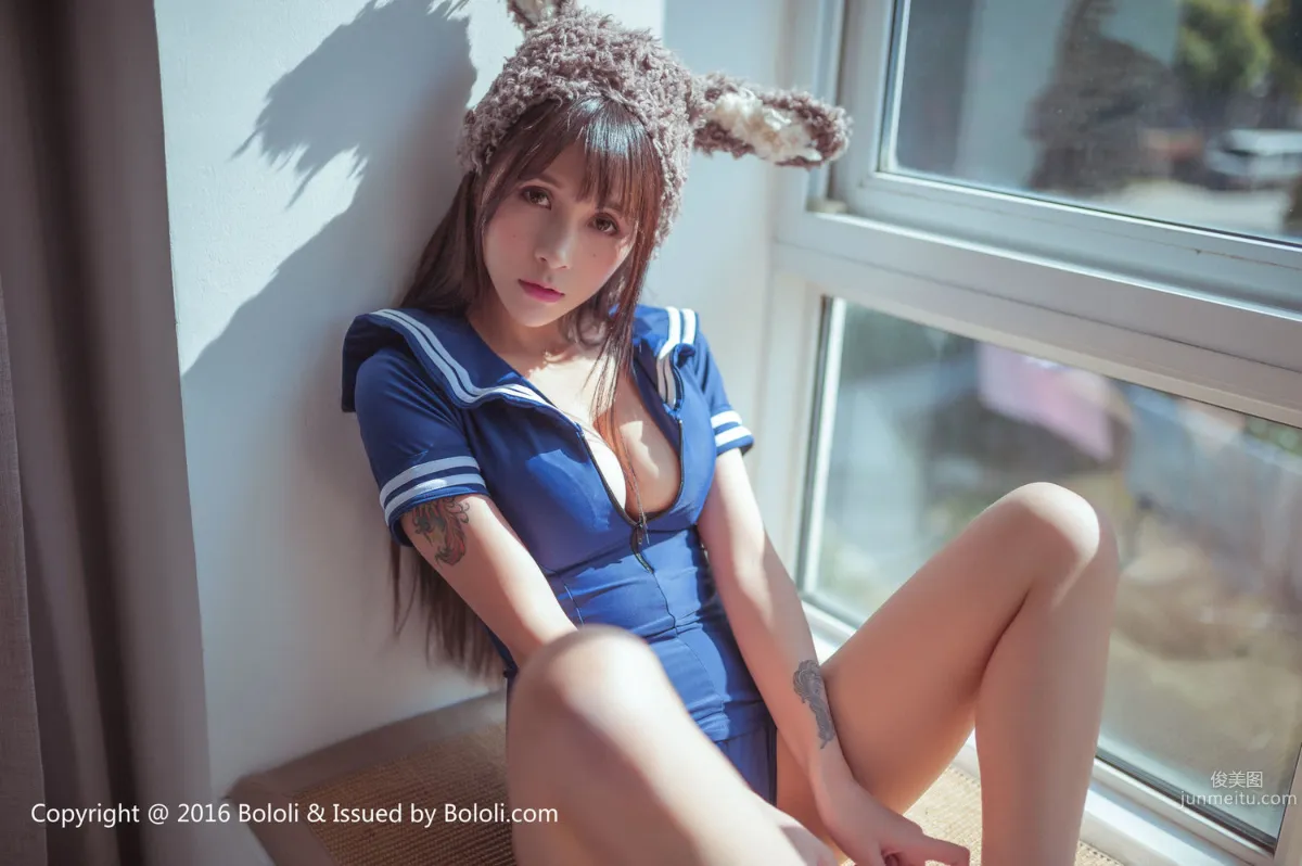 Xia Meijiang 《Cute Donkey School Swimsuit》 [Bololi] BOL.034 Photo Set photo 30