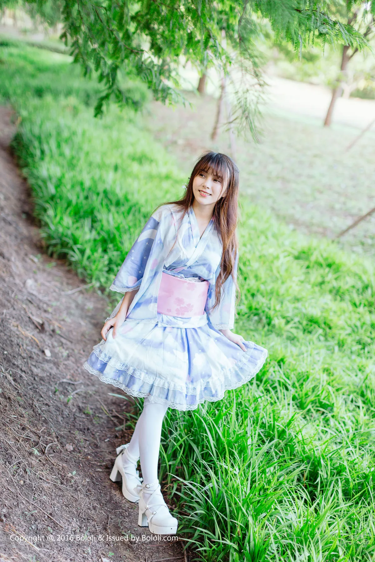 Xia Meijiang, Summer Yukata [Jimeng Culture] KIM007 Photo Set photo 23