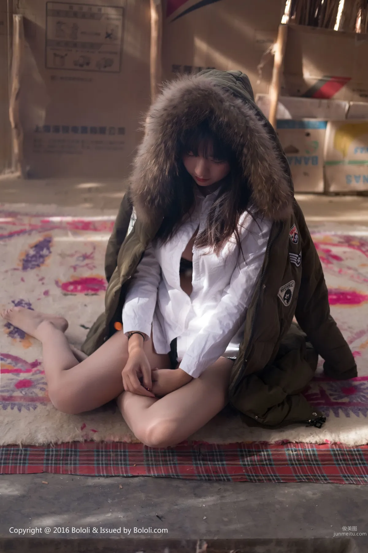 Zhou Wen (Qiuqiu), Campfire and Desert Journey [Jimeng Culture] KIM012 Photo Set photo 30