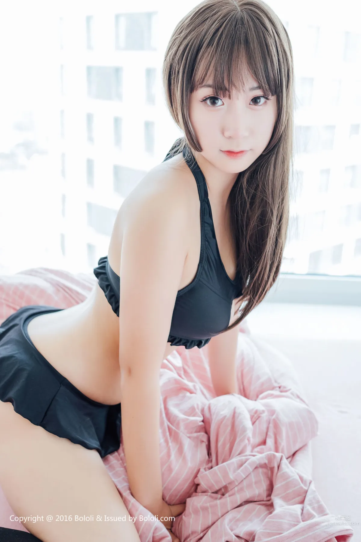 Mao Jiujiang, Peach Heart Open-Chest Vest Seduction Series [Boluoshe] BOL.020 Photo Set photo 34