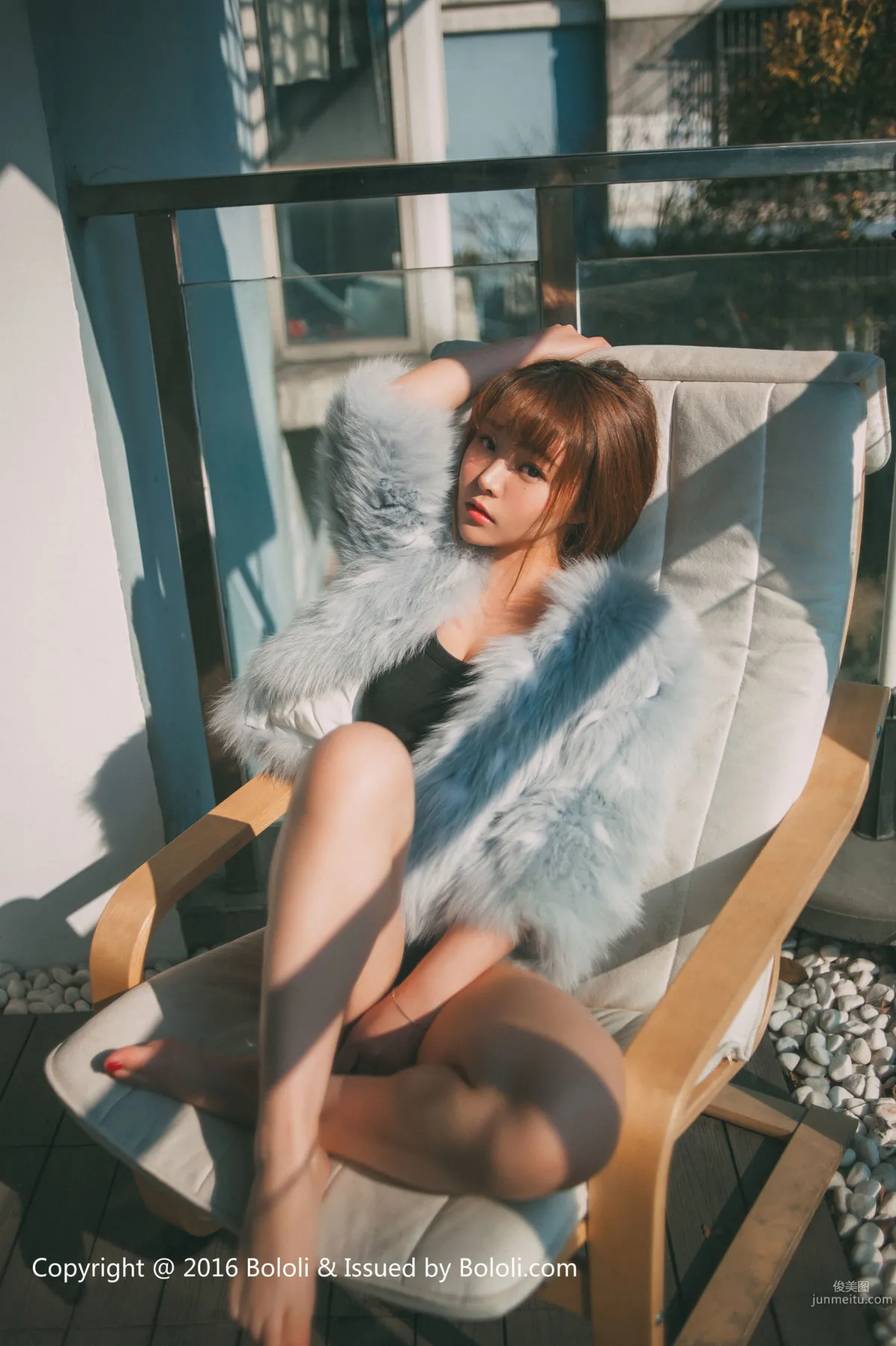 Liu Youqi Seven Treasures Cosplay School Swimsuit Temptation [Boluoshe] BOL.027 Photo Set photo 31