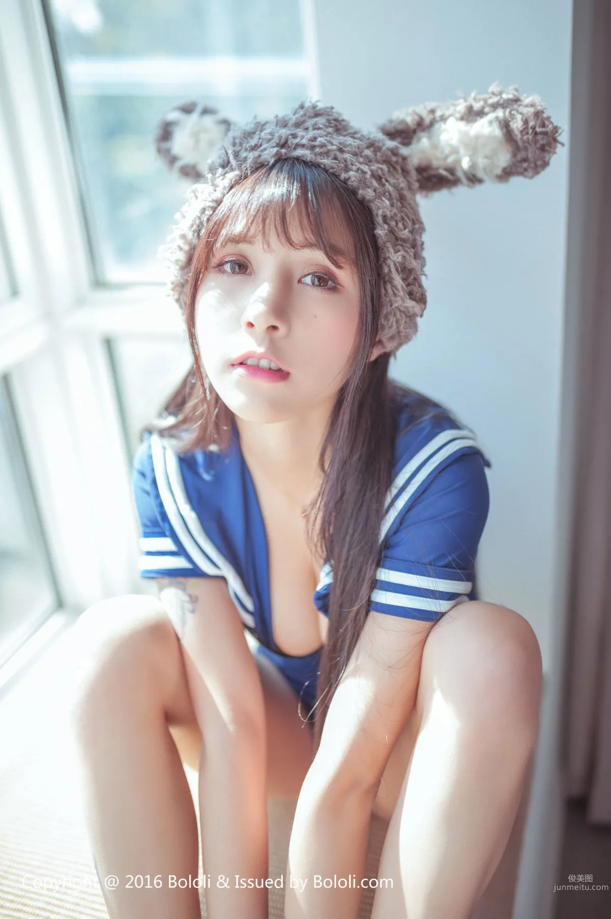 Xia Meijiang 《Cute Donkey School Swimsuit》 [Bololi] BOL.034 Photo Set photo 44