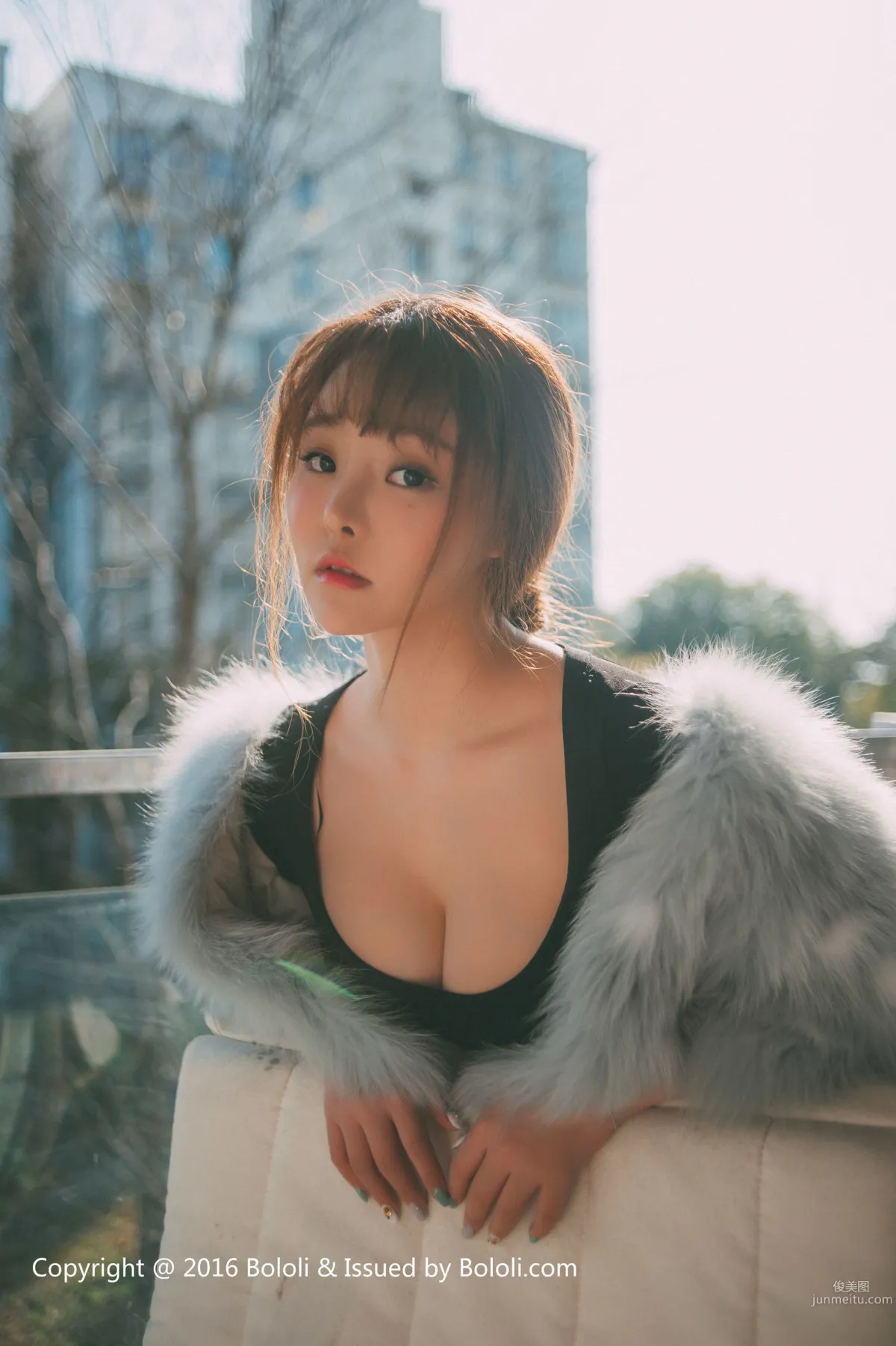 Liu Youqi Seven Treasures Cosplay School Swimsuit Temptation [Boluoshe] BOL.027 Photo Set photo 23